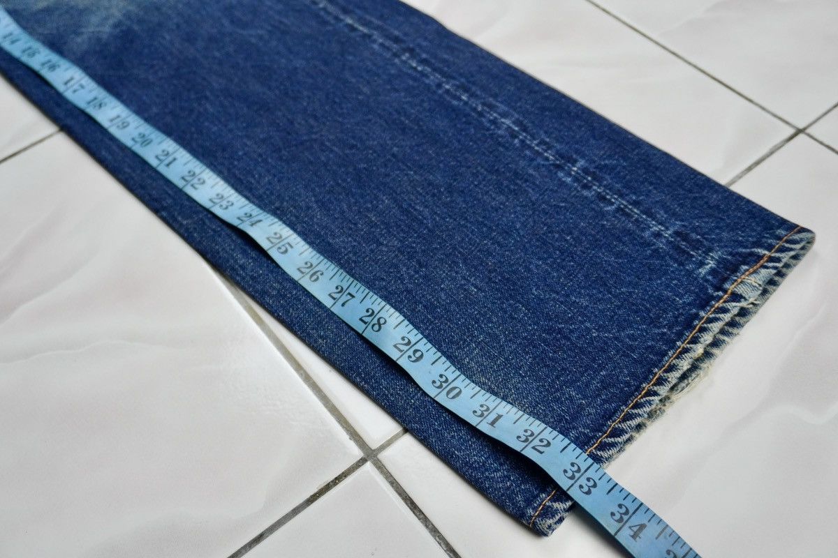 Denime × Japanese Brand × Vintage Vintage DENIME selvedge distressed jeans japanese brand Size US 30 / EU 46 - 20 Thumbnail