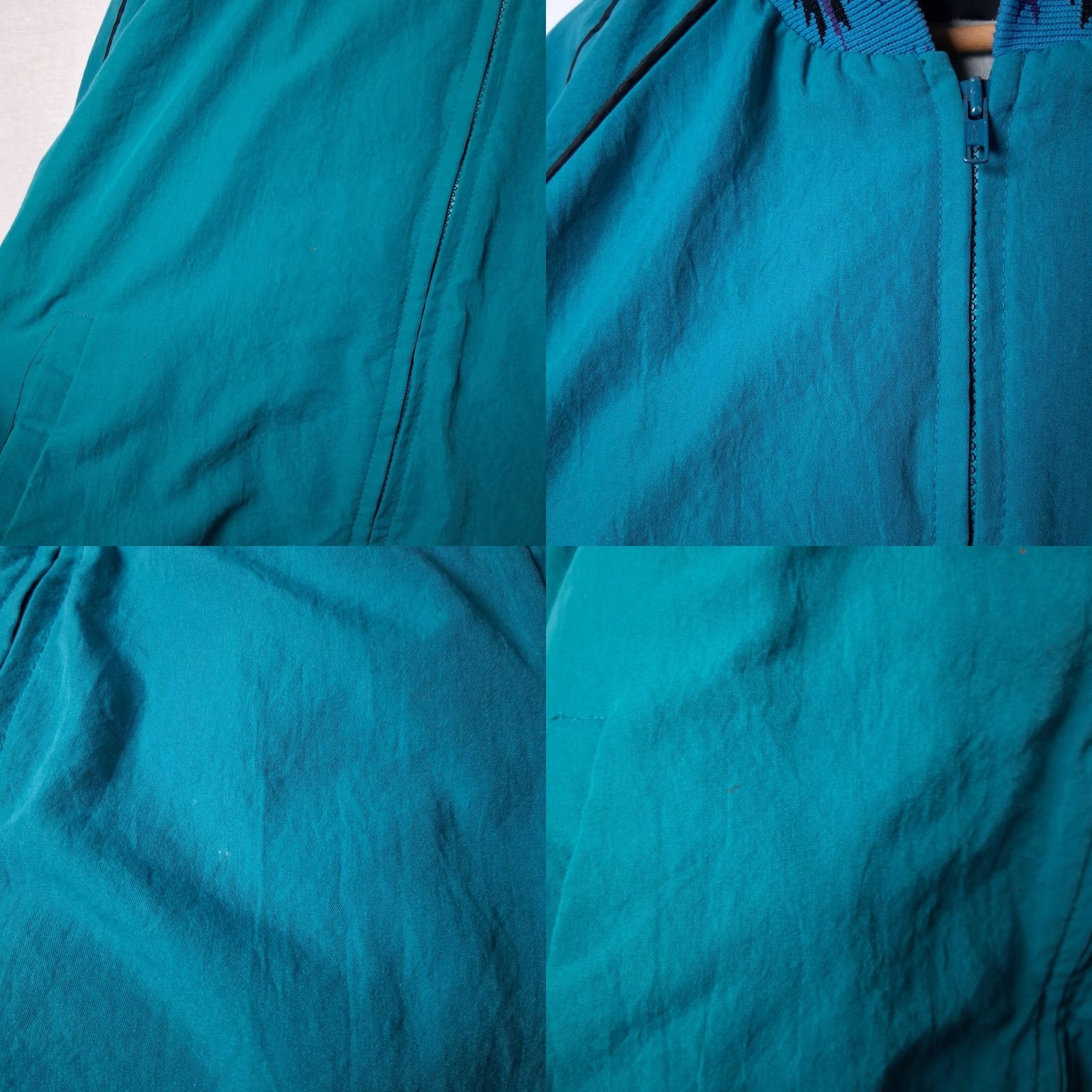 Vintage VINTAGE Cal Craft Jacket Men XL Blue Southwestern Western Bomber Jacket Size US XL / EU 56 / 4 - 10 Thumbnail
