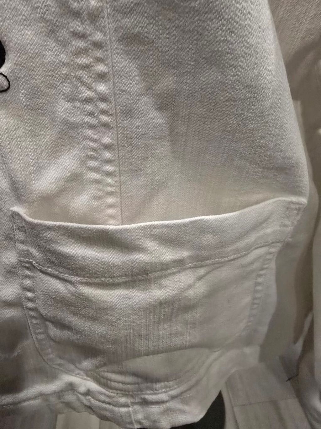 Other Women's Dressbarn White Embroidered Jacket Plus 18W Size XXL / US 16-18 / IT 52-54 - 6 Thumbnail
