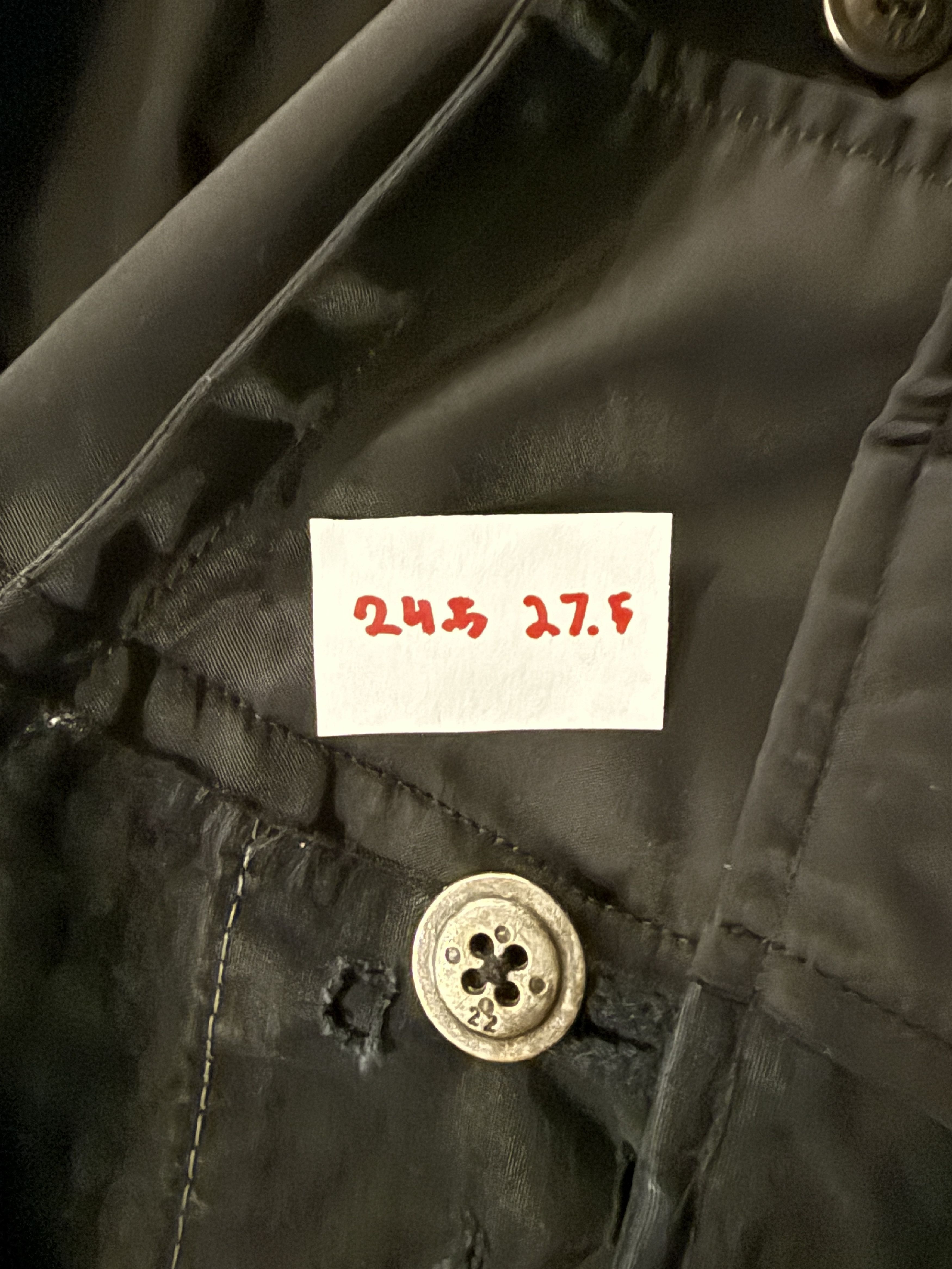 Greg Lauren Greg Lauren Black Nylon Tent Snorkel Hooded Flight Jacket Size US XL / EU 56 / 4 - 5 Thumbnail