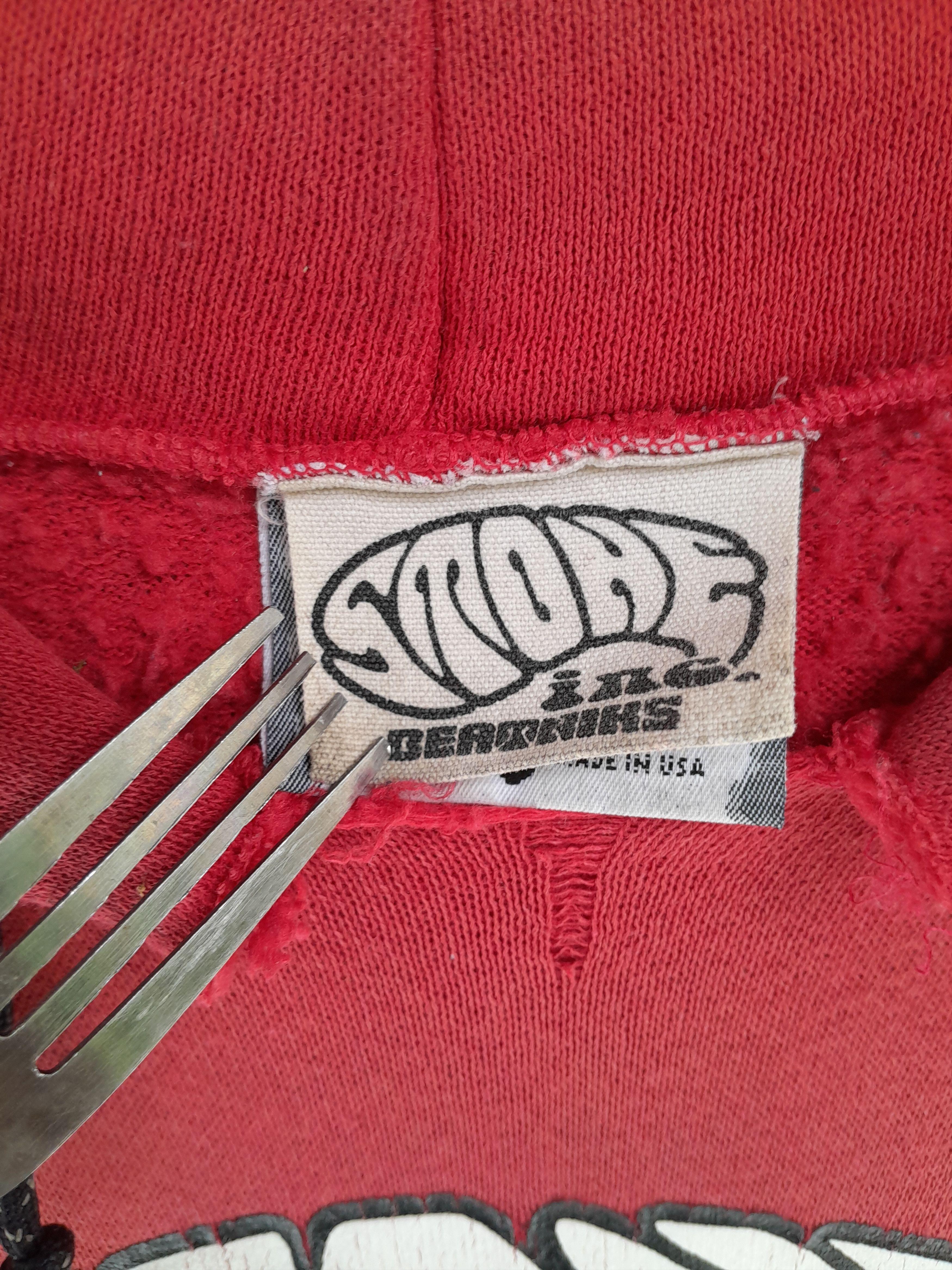 Vintage Vintage 90s STONE Baby Space is the Place Hoodies Size US L / EU 52-54 / 3 - 8 Thumbnail