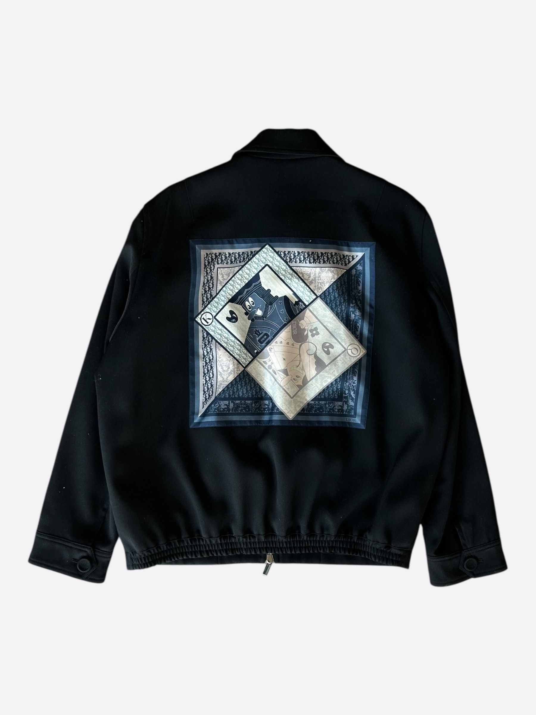 Dior Dior Kenny Scharf Black & White Playing Cards Jacket Size US L / EU 52-54 / 3 - 2 Thumbnail