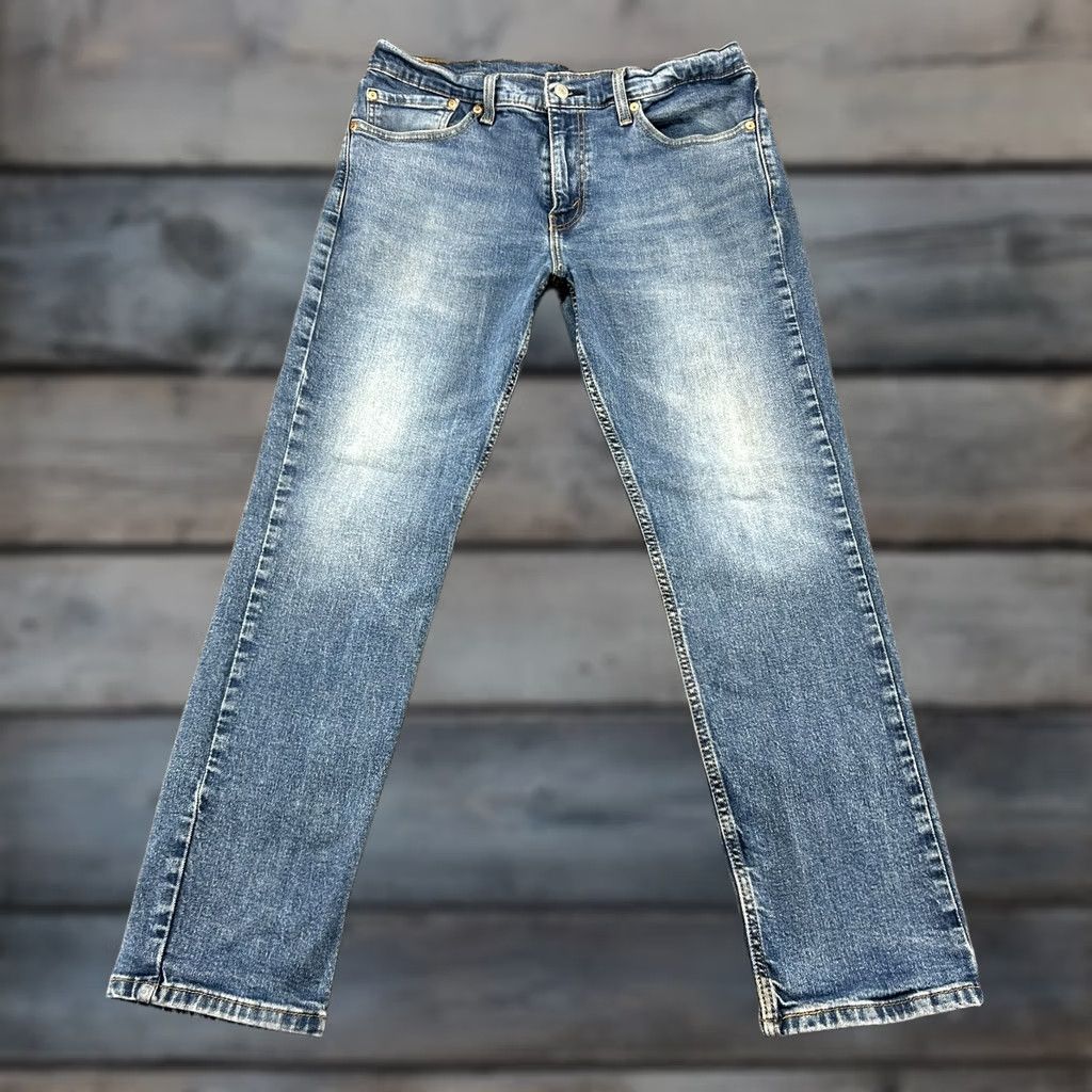 Levi's Levi's 511 Jeans Mens 34x30 Blue Skinny Slim Medium Wash Stretch Denim Size US 34 / EU 50 - 1 Thumbnail