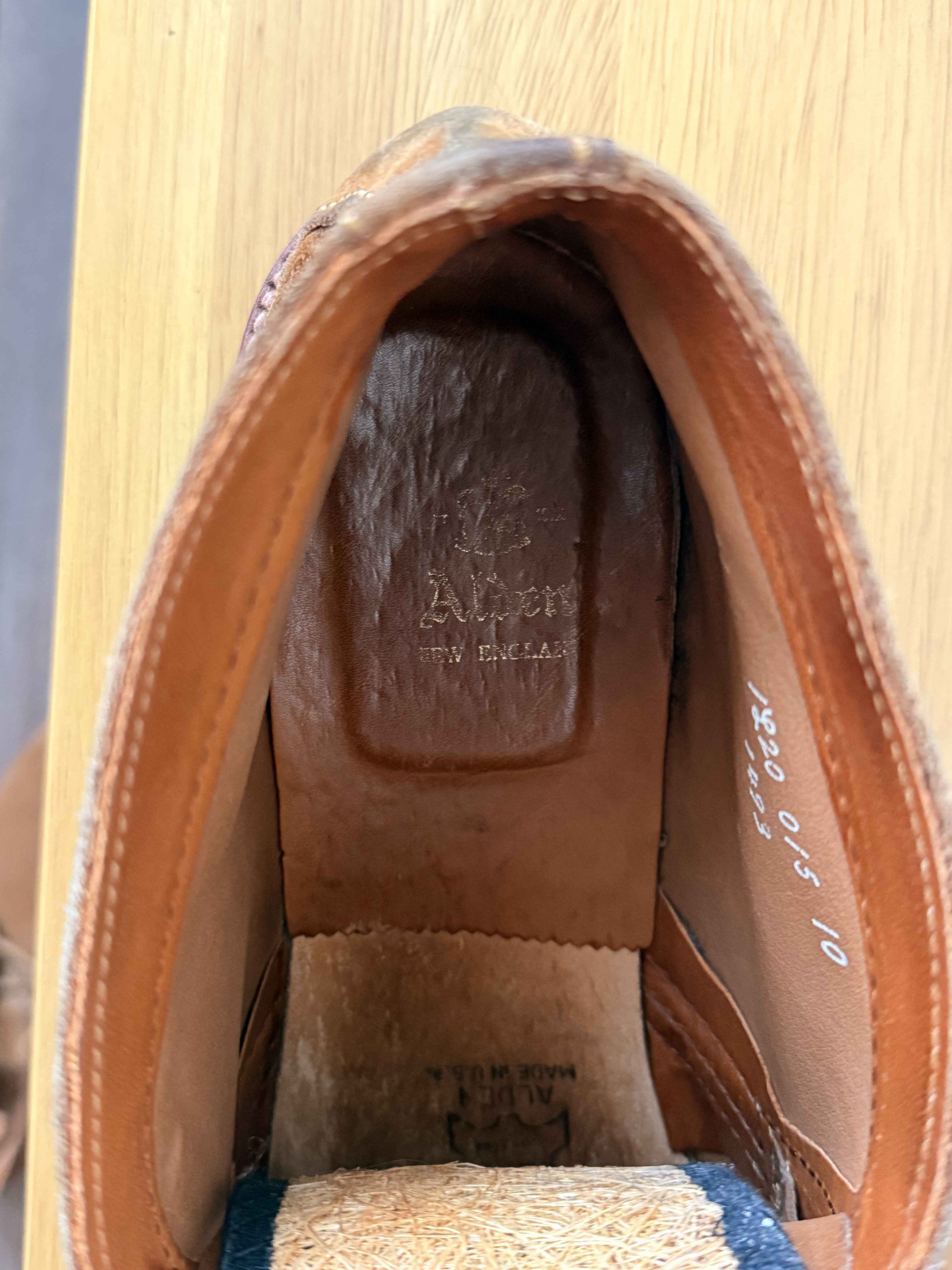 Alden Men's Chukka Boot 1493 Unlined Snuff Suede Leydon Last Size US 11 / EU 44 - 10 Thumbnail