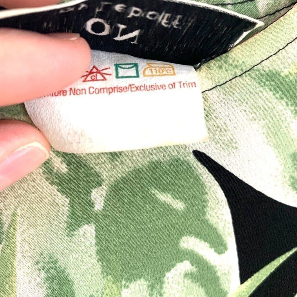Other On by Leboff Pink & Green Tropical Top Women's Size Large Size L / US 10 / IT 46 - 6 Thumbnail
