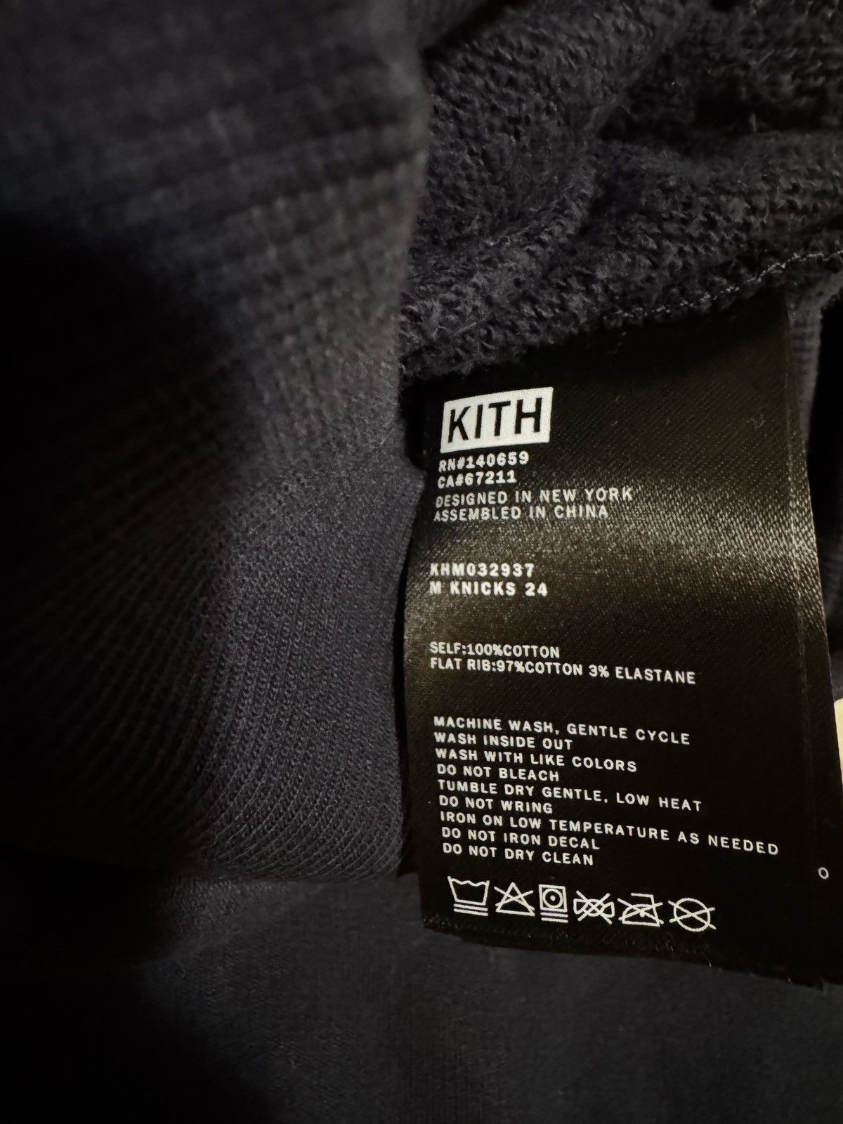 Kith × NBA Kith knicks y2k vintage nelson crewneck - Nocturnal Size US XXL / EU 58 / 5 - 4 Thumbnail