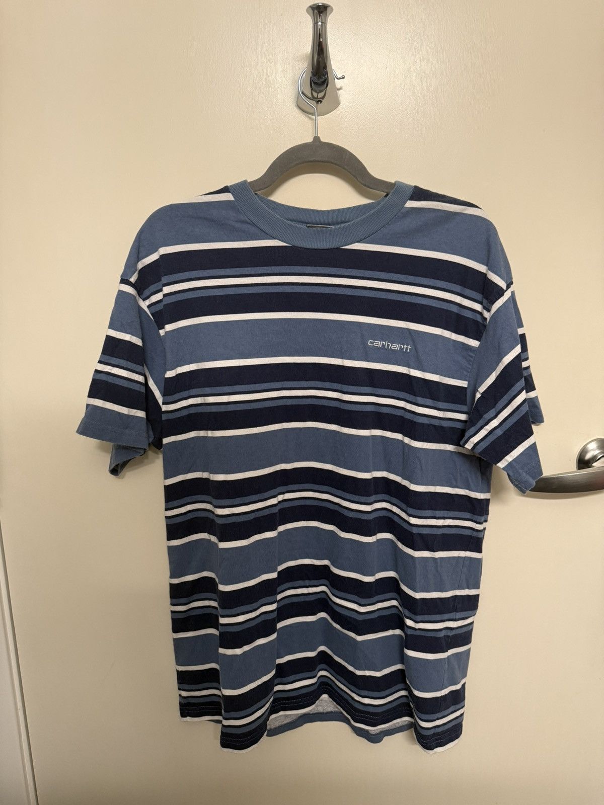 Carhartt Wip Carhart Work In Progress Stripe Tee Size US M / EU 48-50 / 2 - 1 Thumbnail