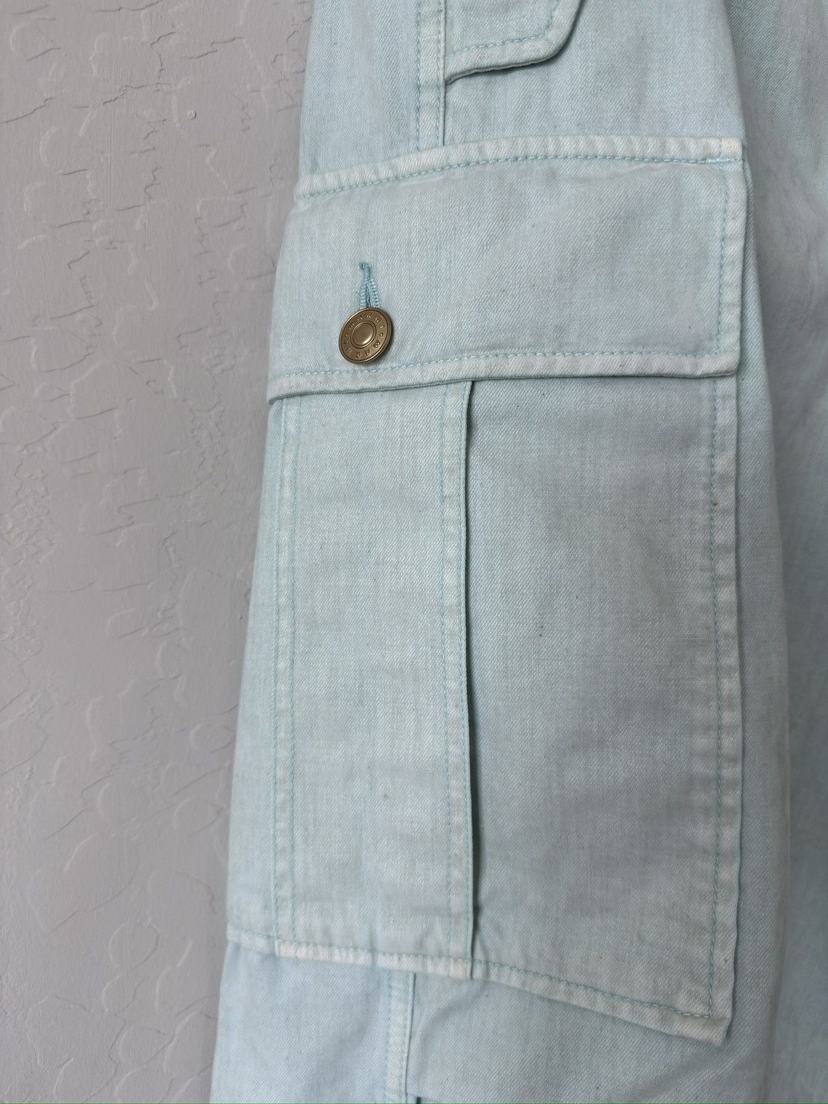 Marni $1250 Marni Garment Dyed Cotton Cargo Pants Size US 32 / EU 48 - 6 Thumbnail