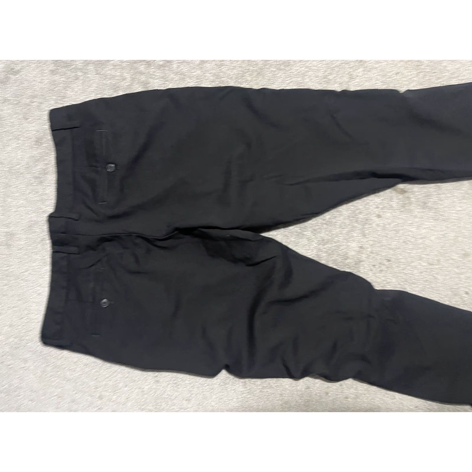 Armani Exchange Armani Exchange Pants Mens XL Black Viscose Blend Modern Lightweight Casual Dress Style City Logo Straight Front Size US 36 / EU 52 - 5 Thumbnail