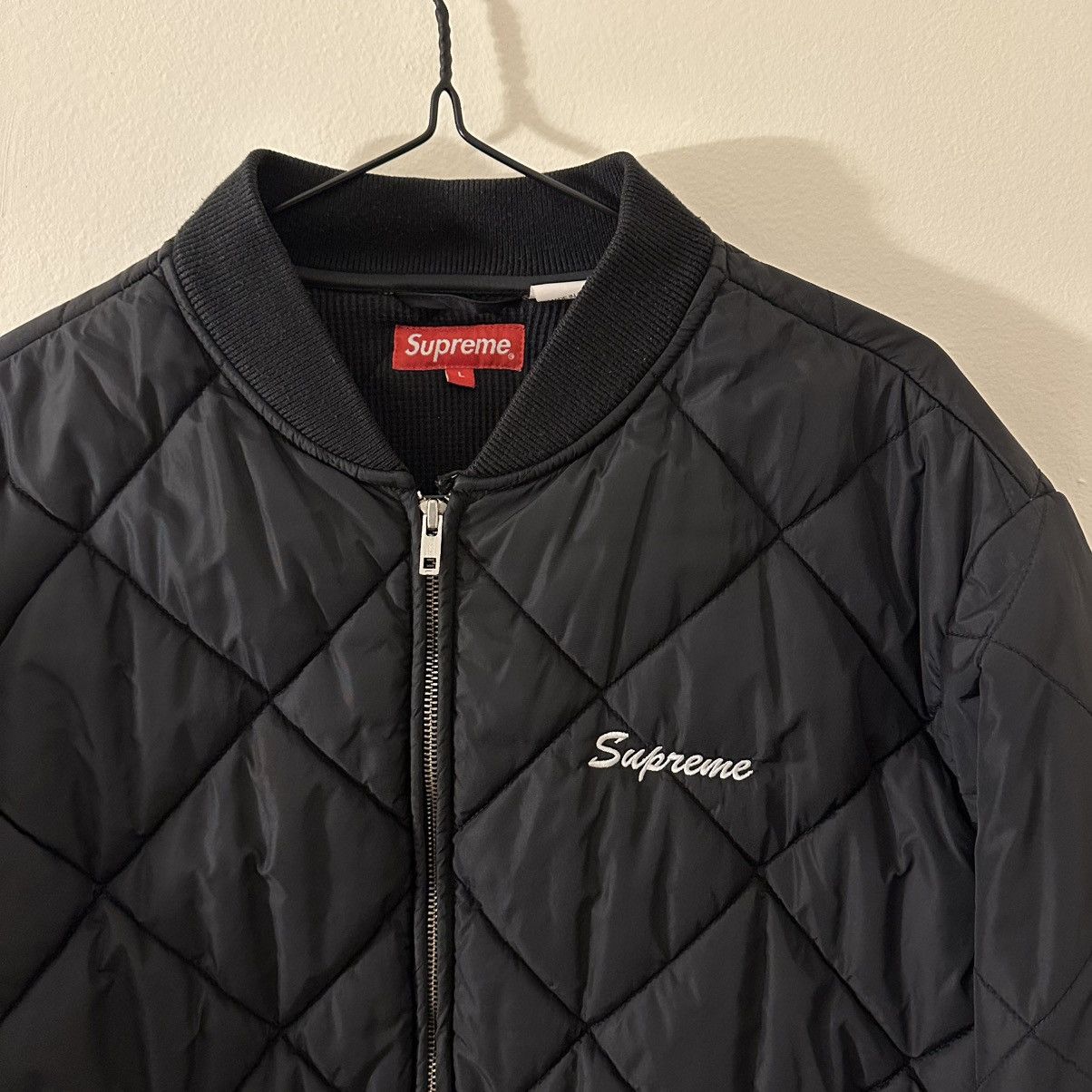 Supreme Supreme Quit Your Job Quilted Work Jacket Size US L / EU 52-54 / 3 - 6 Thumbnail