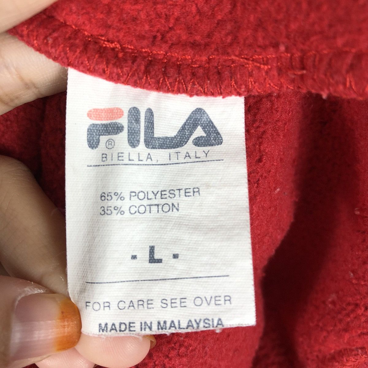 Fila FILA Rare Embroidery Box Logo Sweatshirt Size US M / EU 48-50 / 2 - 5 Thumbnail