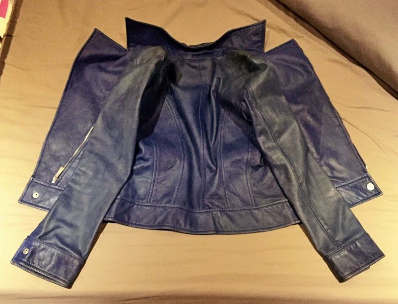 Versace Versace Motorcycle jacket leather jacket Size XS / US 0-2 / IT 36-38 - 8 Thumbnail
