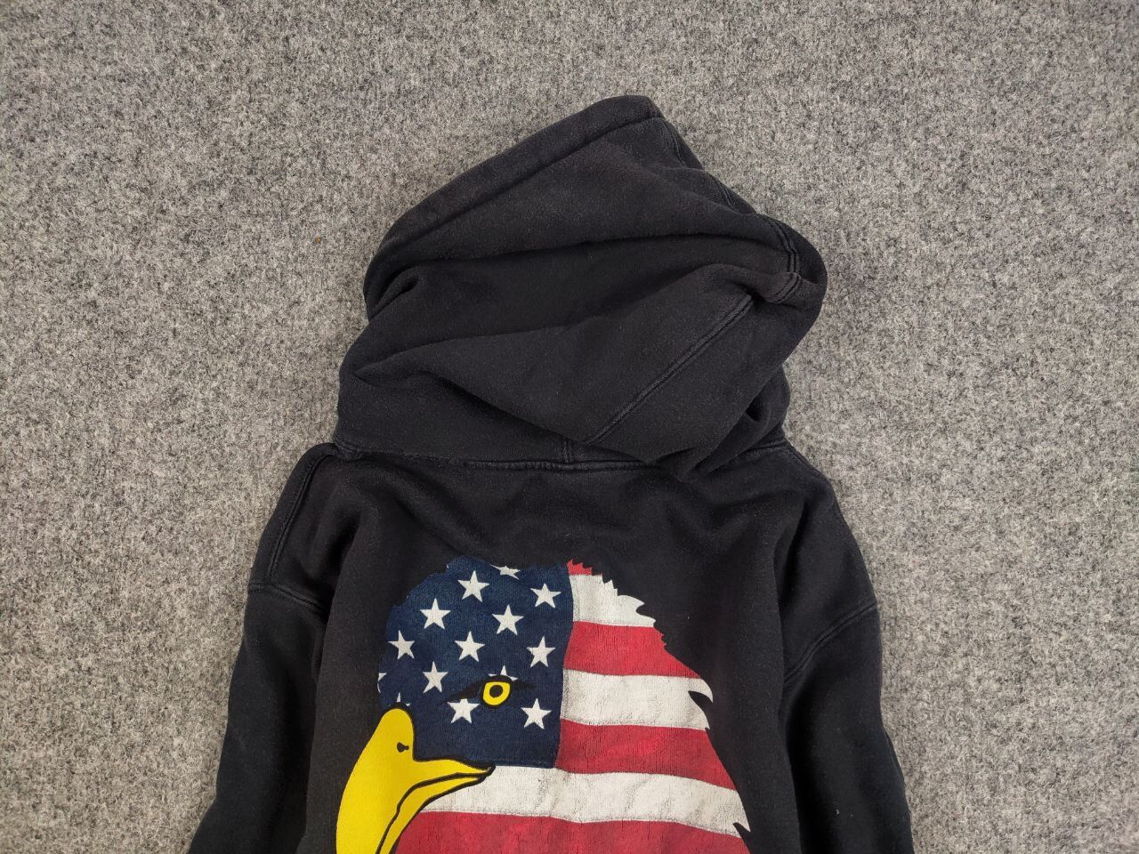 RIPNDIP Ripndip Horde and state USA flag logo Faded Black Hoodie Size US S / EU 44-46 / 1 - 8 Thumbnail