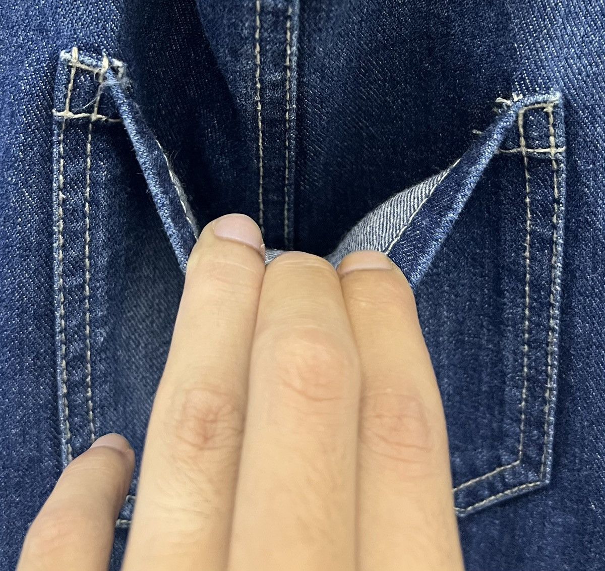 Japanese Brand × Vintage Vintage Japanese Denim Overalls – 100% Cotton, Size M Size US 34 / EU 50 - 7 Thumbnail