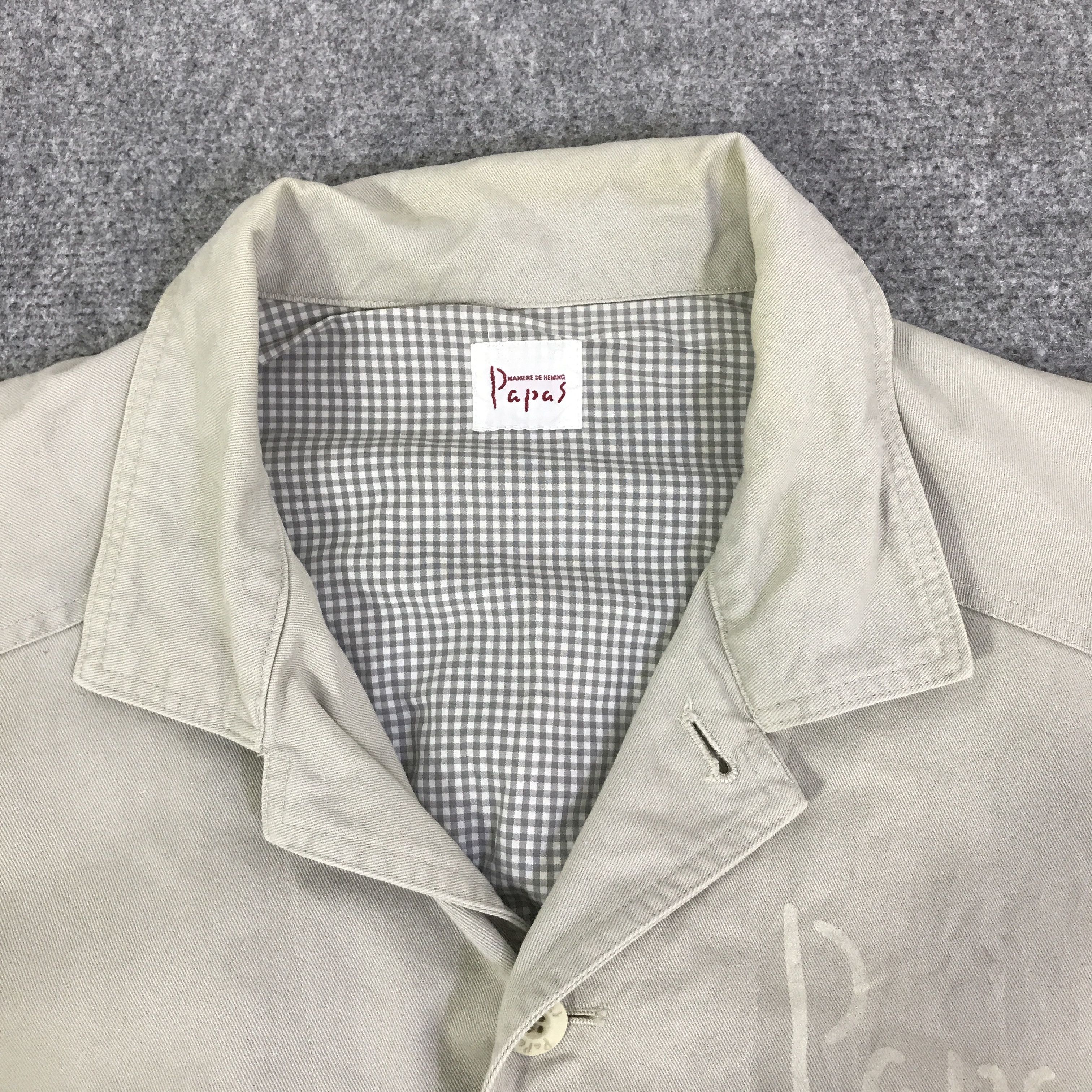 Japanese Brand papas tennis button bomber jacket K119B9 Size US L / EU 52-54 / 3 - 9 Thumbnail