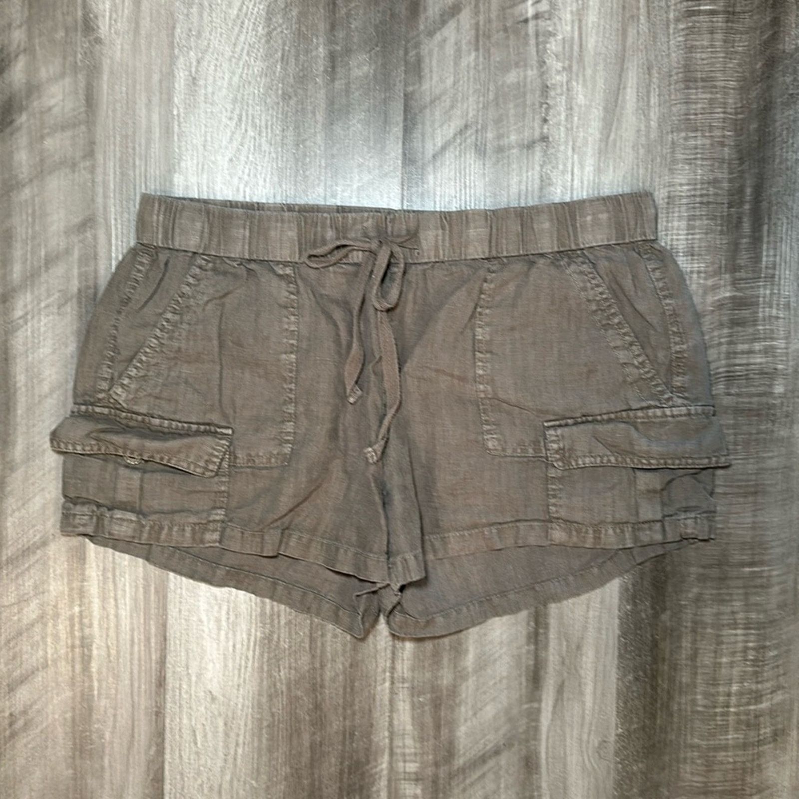 Joie Joie Ilya Linen Cargo Shorts - Medium Size 28" / US 6 / IT 42 - 1 Thumbnail