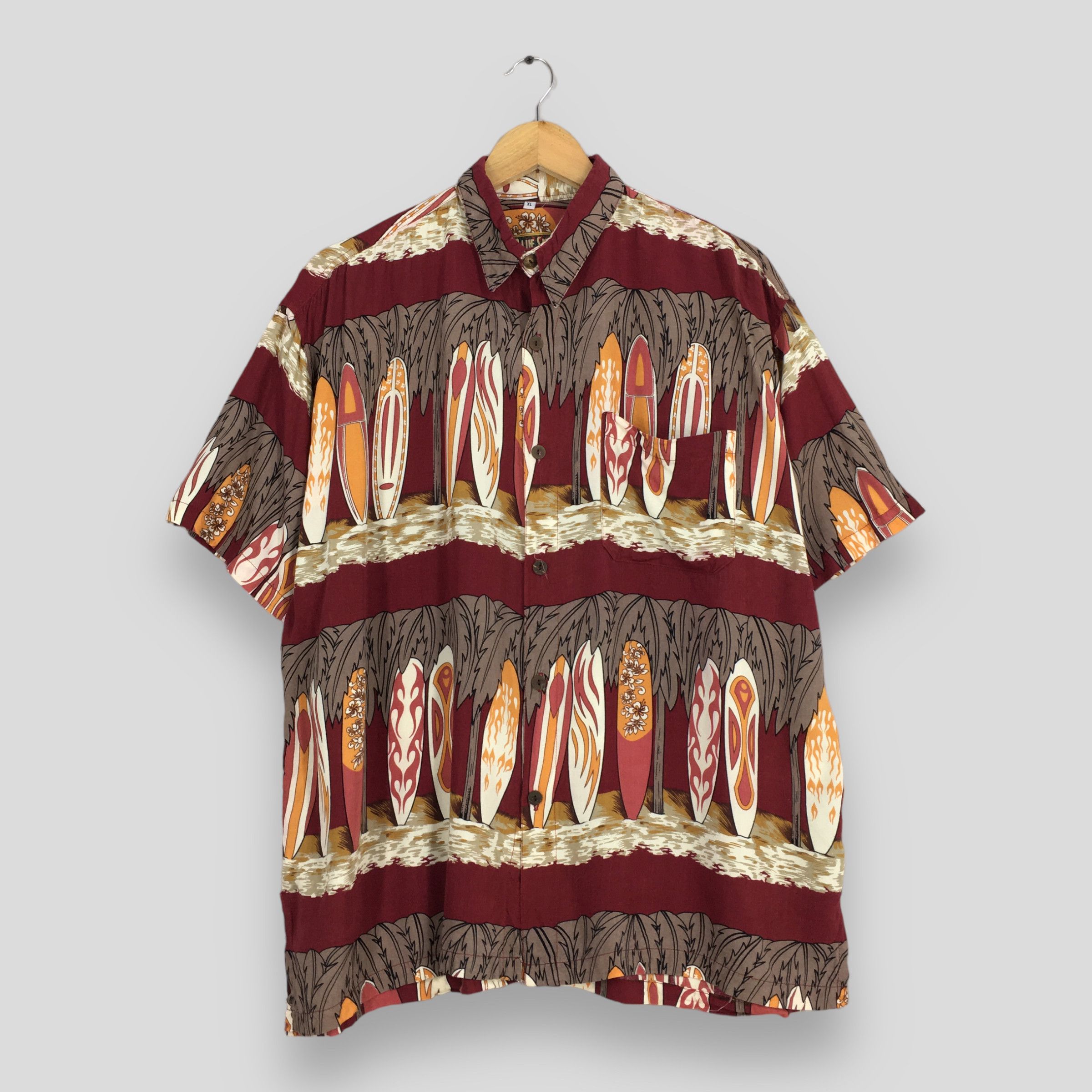 Other Vintage Hawaiian Aloha Surfboard Beach Wave Shirts XLarge Size US XL / EU 56 / 4 - 1 Thumbnail