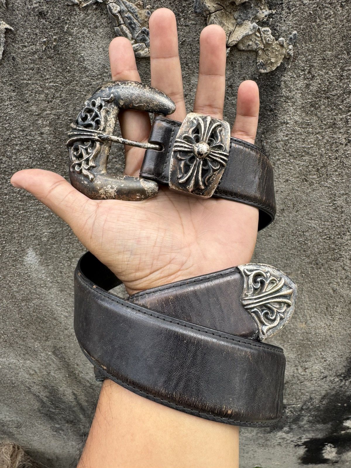 Chrome Hearts Chrome Hearts 3 Pieces Belt Size 30 - 3 Thumbnail