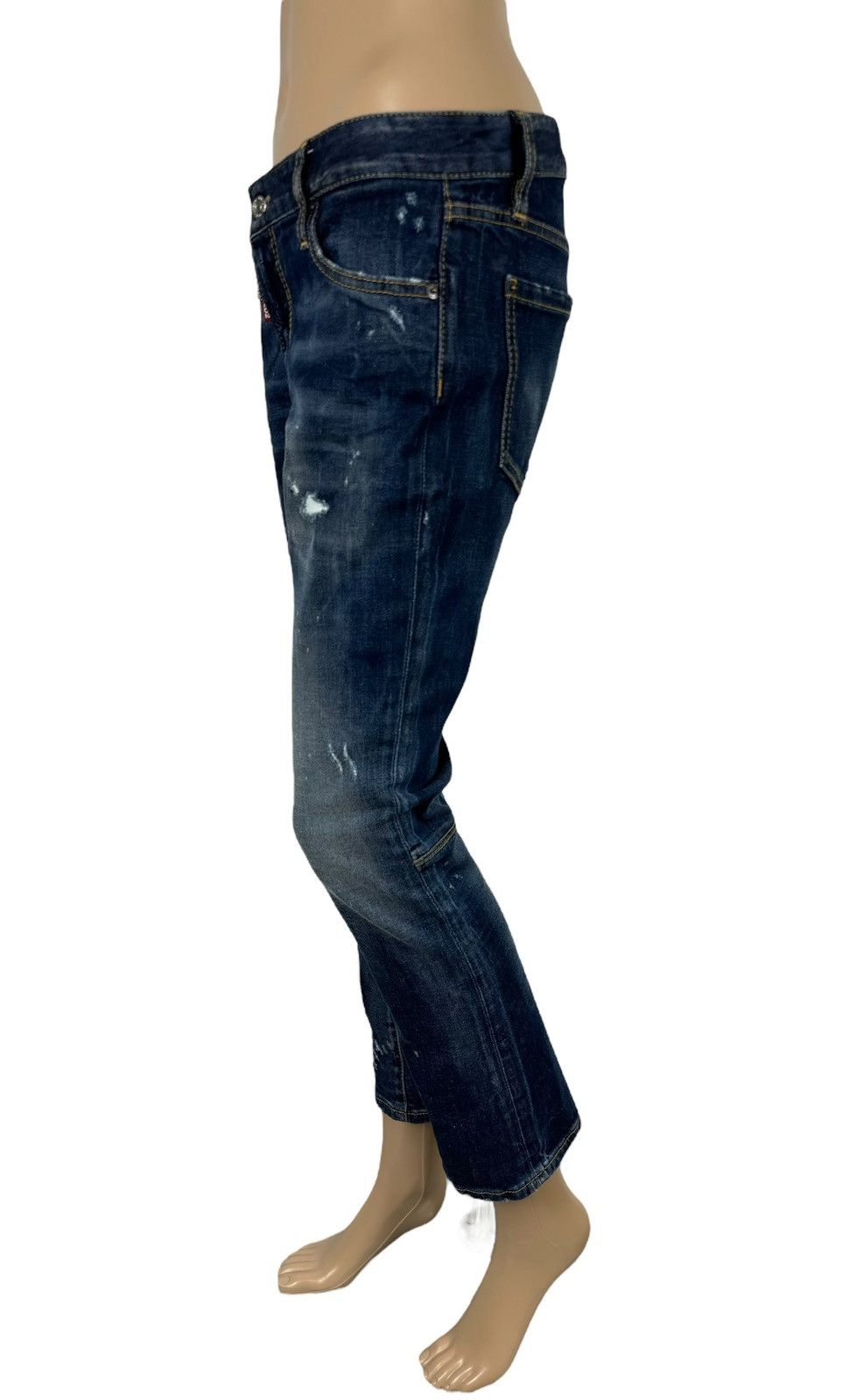 Dsquared2 Dsquared2 Runway Rlare Cropped Jeans size 40 Size 27" / US 4 / IT 40 - 7 Thumbnail