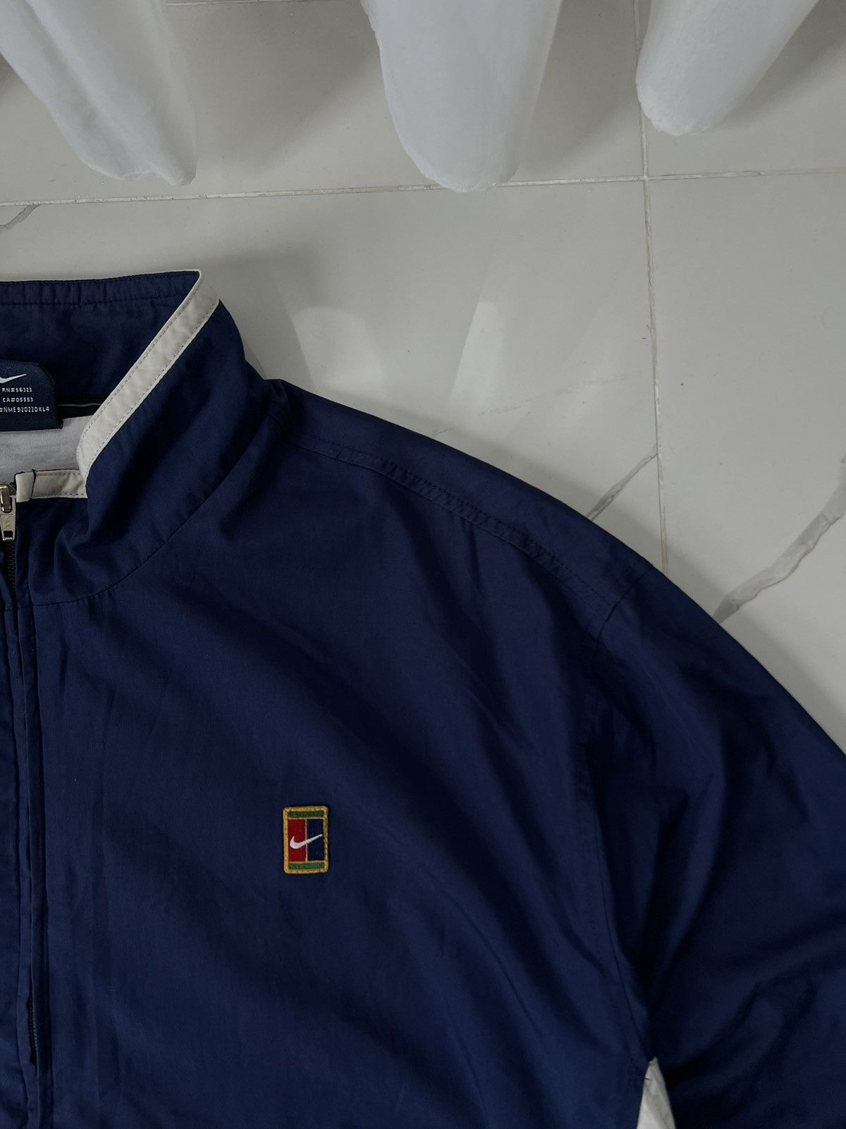 Nike 90’s NIKE GOLF COURT RETRO RARE SWOOSH LOGO TRACK JACKET Size US L / EU 52-54 / 3 - 3 Thumbnail