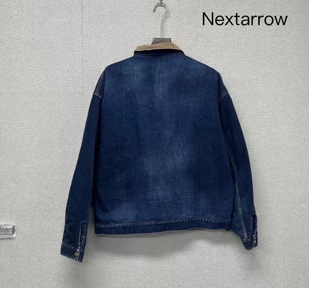 Visvim Visvim corduroy collar washed blue denim jacket2412-Next Size US XXL / EU 58 / 5 - 2 Thumbnail
