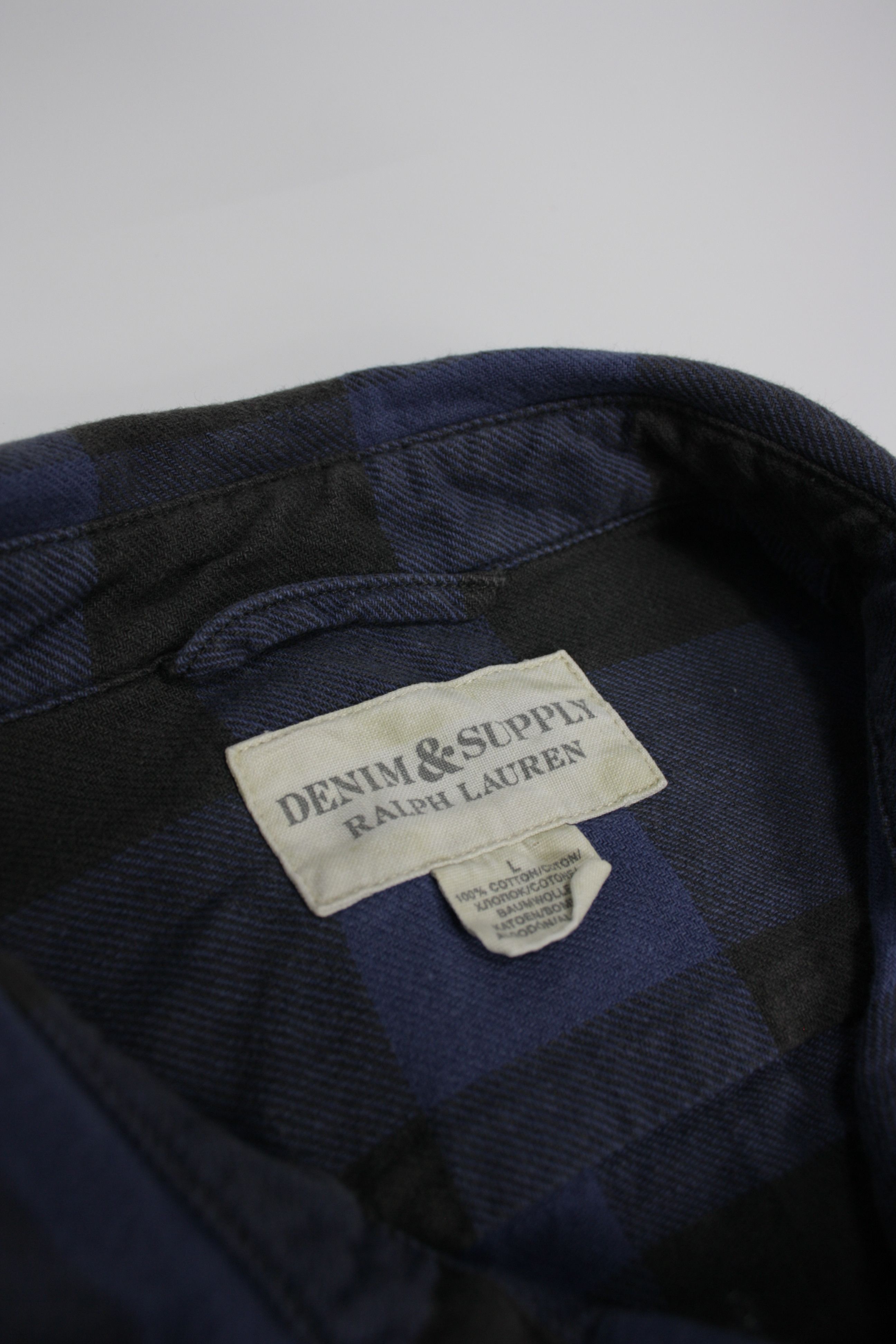 Denim & Supply Ralph Lauren × Polo Ralph Lauren Ralph Lauren Polo Bear Pocket Plaid Button Up Shirt Size US M / EU 48-50 / 2 - 5 Thumbnail