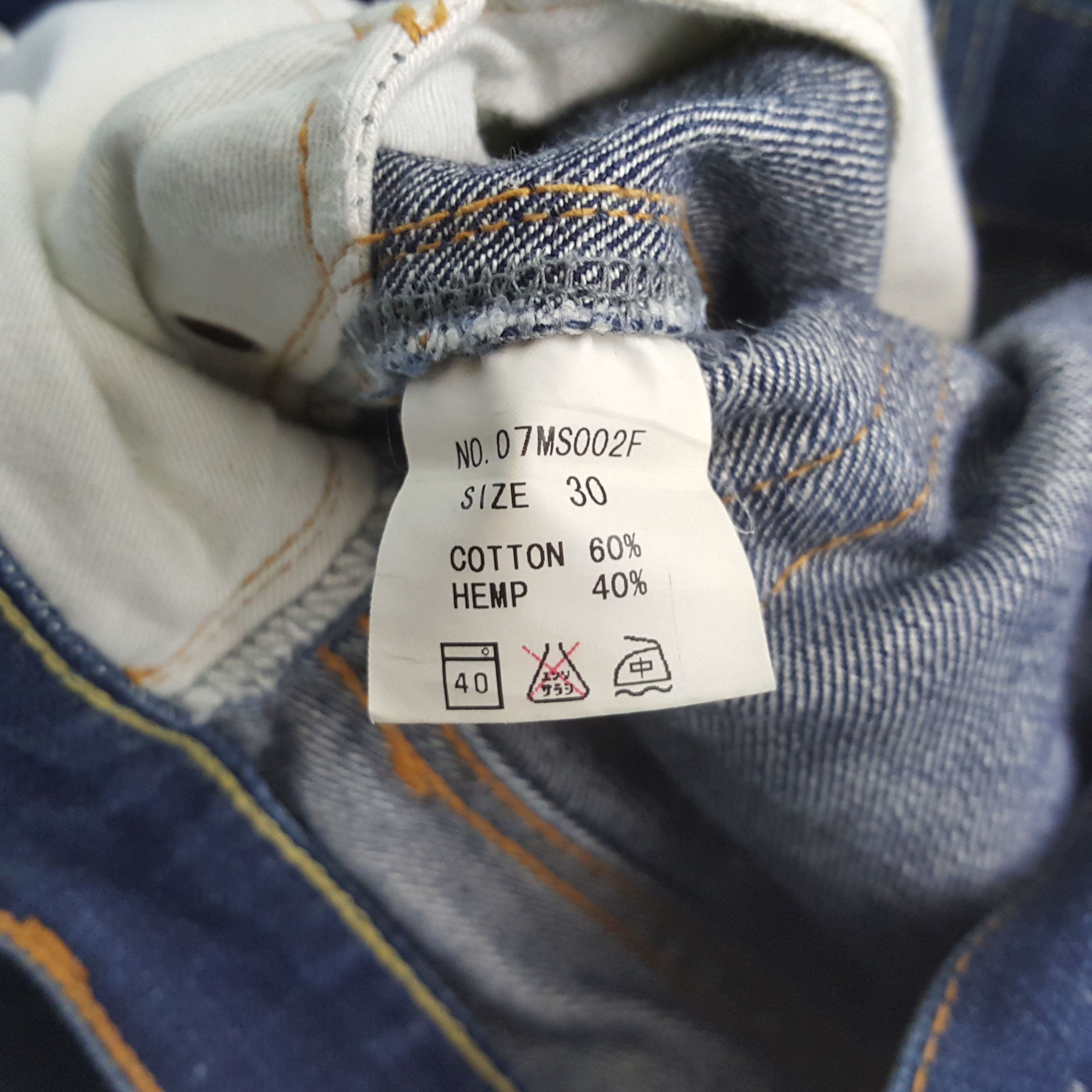Futura Futura Japanese Brand Fashion Style Jeans RR14 Size US 30 / EU 46 - 15 Thumbnail