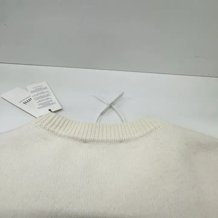 AMI AMIPARIS Heart Logo White Sweatshirt -2507 Size US L / EU 52-54 / 3 - 8 Thumbnail