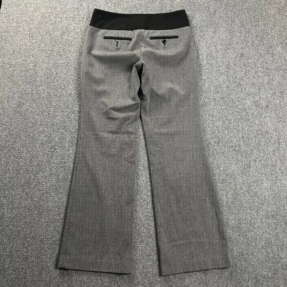 Express Express Pants Womens 2R Gray Editor Bootcut Polyester Blend Size 26" / US 2 / IT 38 - 6 Thumbnail