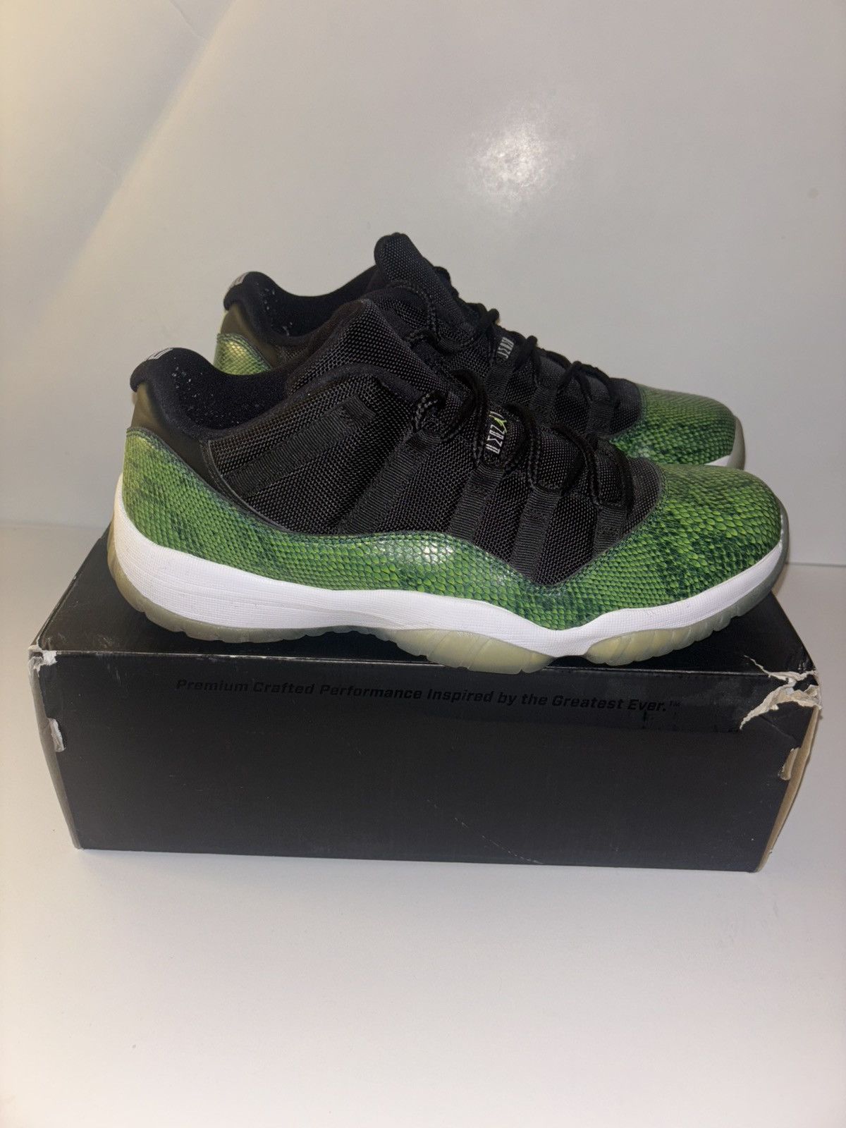 Jordan Brand Air Jordan 11 Retro Low ‘Snake’ Size US 11.5 / EU 44-45 - 2 Thumbnail