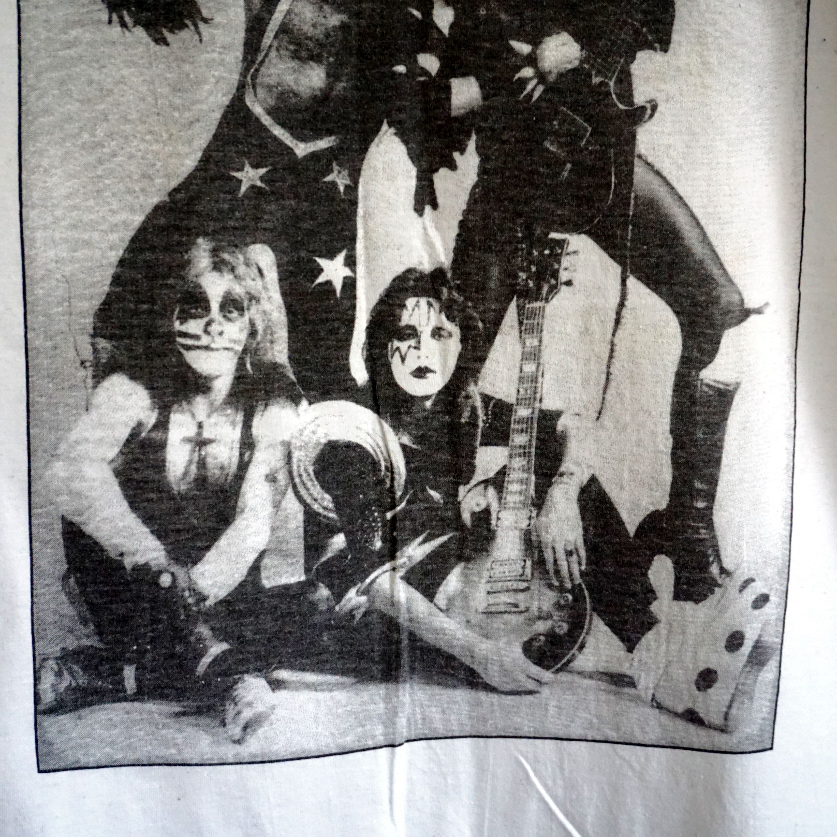 Band Tees Vintage Rare kiss bandtee 88/90s single stitch Size US XL / EU 56 / 4 - 11 Thumbnail