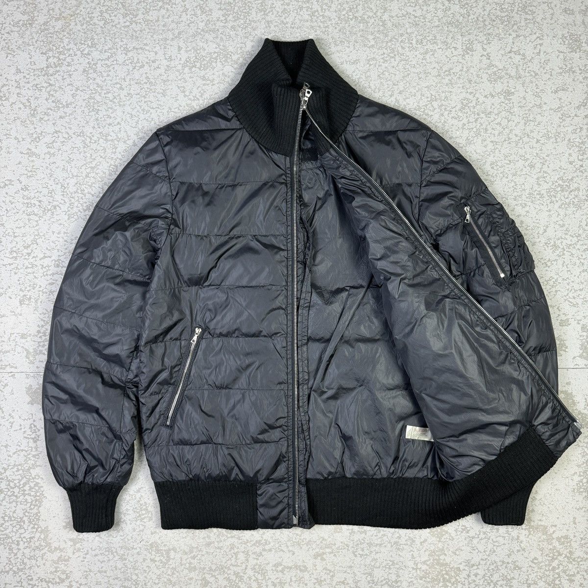 Japanese Brand And A Bomber Puffer Down Jacket Size US XS / EU 42 / 0 - 4 Thumbnail