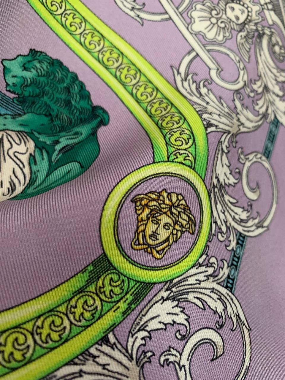 Versace Versace Silk Scarf Medusa logo Abstract New Size ONE SIZE - 6 Thumbnail