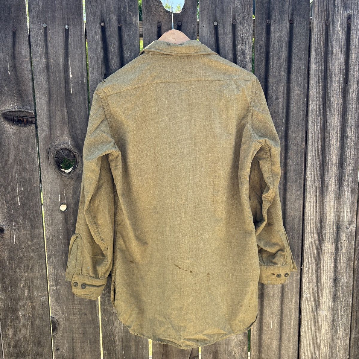 Vintage Vintage 60s Military Wool Overshirt Size US M / EU 48-50 / 2 - 5 Thumbnail