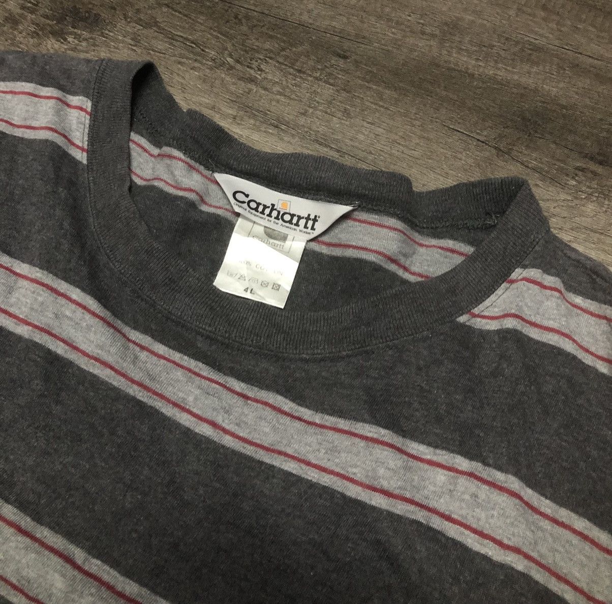 Carhartt × Vintage Vintage Carhartt Long Sleeve Shirt Size US XXL / EU 58 / 5 - 13 Thumbnail
