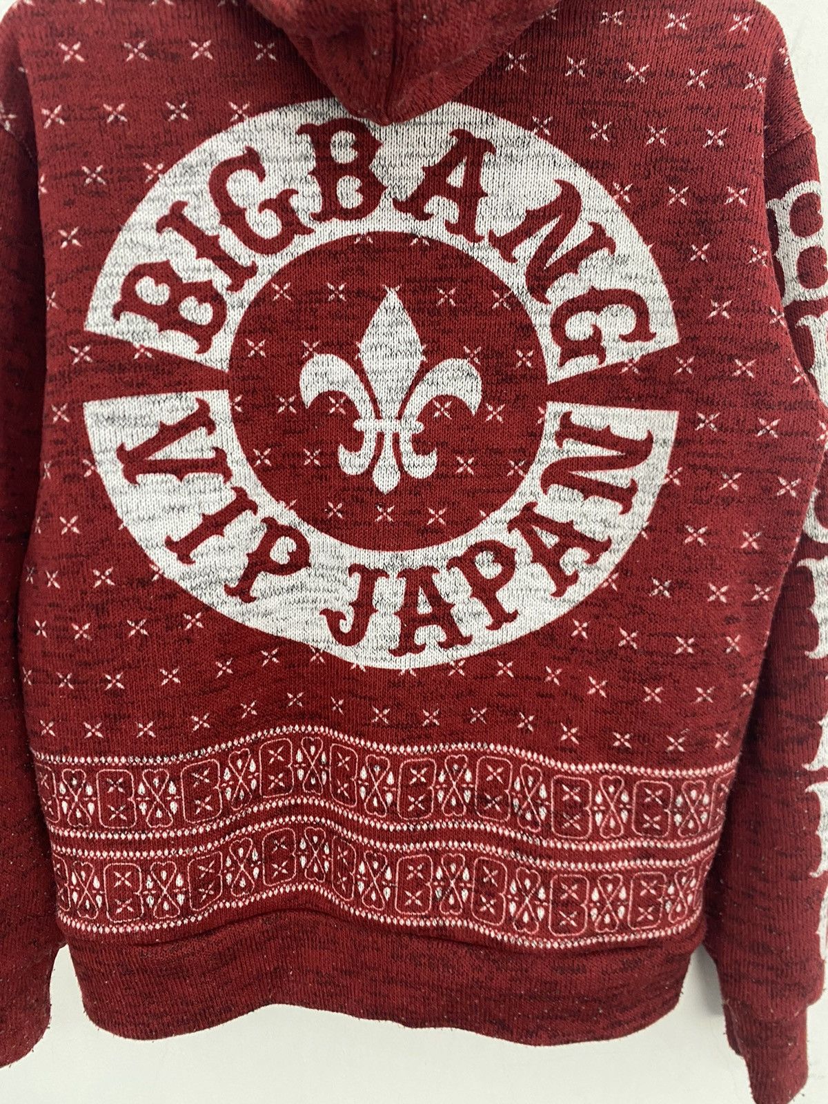 Japanese Brand JAPAN BRAND BIGBANG VIP JAPAN ZIPPER HOODIES BANDANA STYLE Size US S / EU 44-46 / 1 - 6 Thumbnail