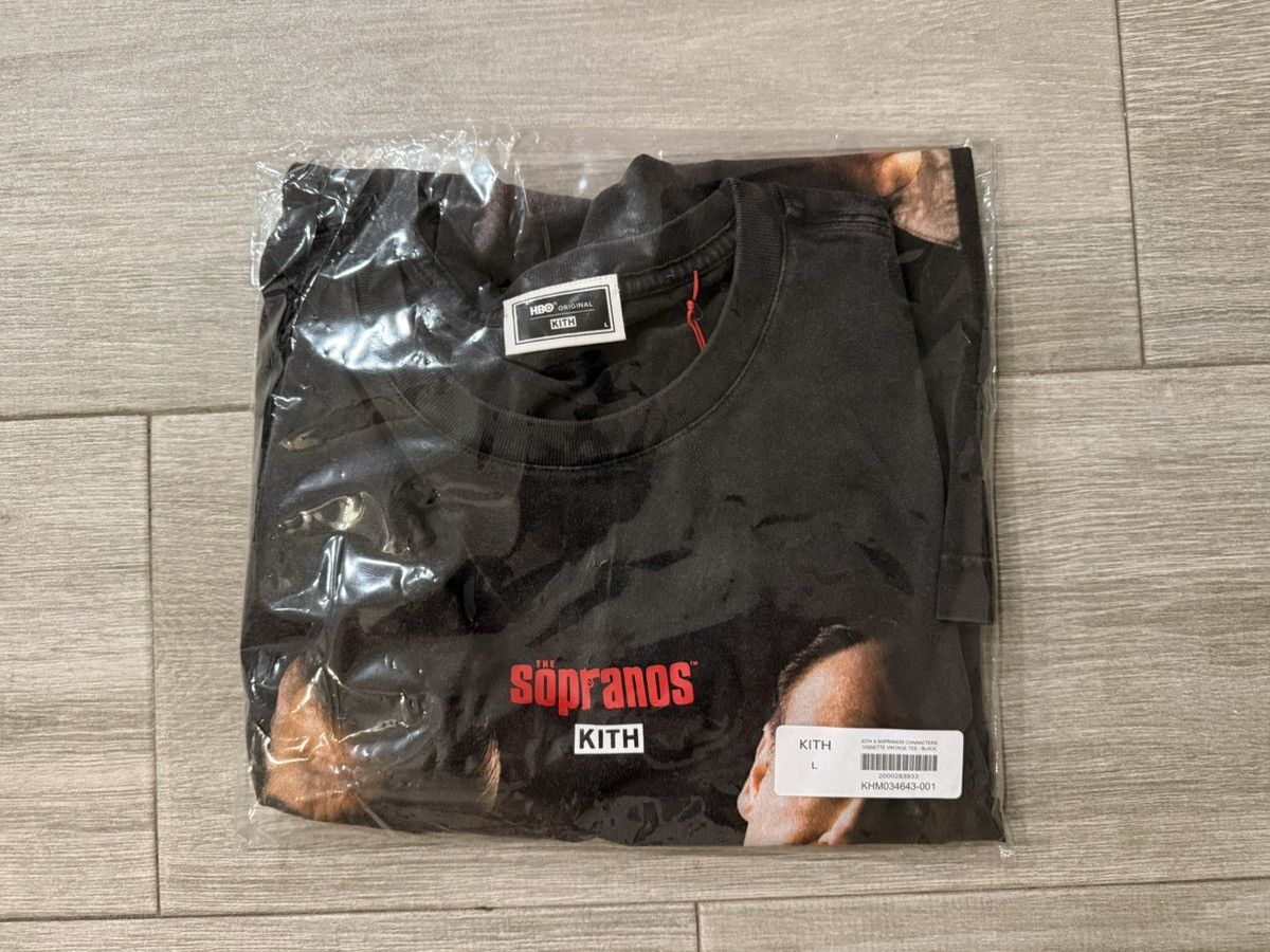 Kith KITH The Sopranos Characters Vignette Vintage Tee Black Sz L Size US L / EU 52-54 / 3 - 10 Thumbnail