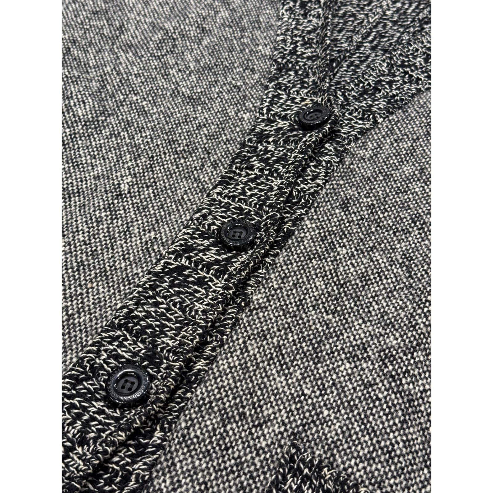Dolce & Gabbana 1990s Dolce & Gabbana patchwork wool cardigan Size M / US 6-8 / IT 42-44 - 4 Thumbnail