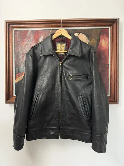 Japanese Brand Jack Casual Leather Jacket Size ONE SIZE - 1 Thumbnail