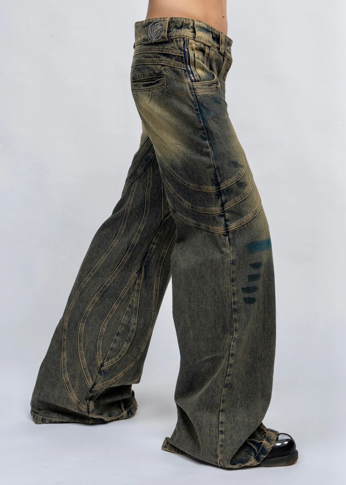 No Faith Studios NO FAITH STUDIOS WAVE DENIM Size US 32 / EU 48 - 5 Thumbnail