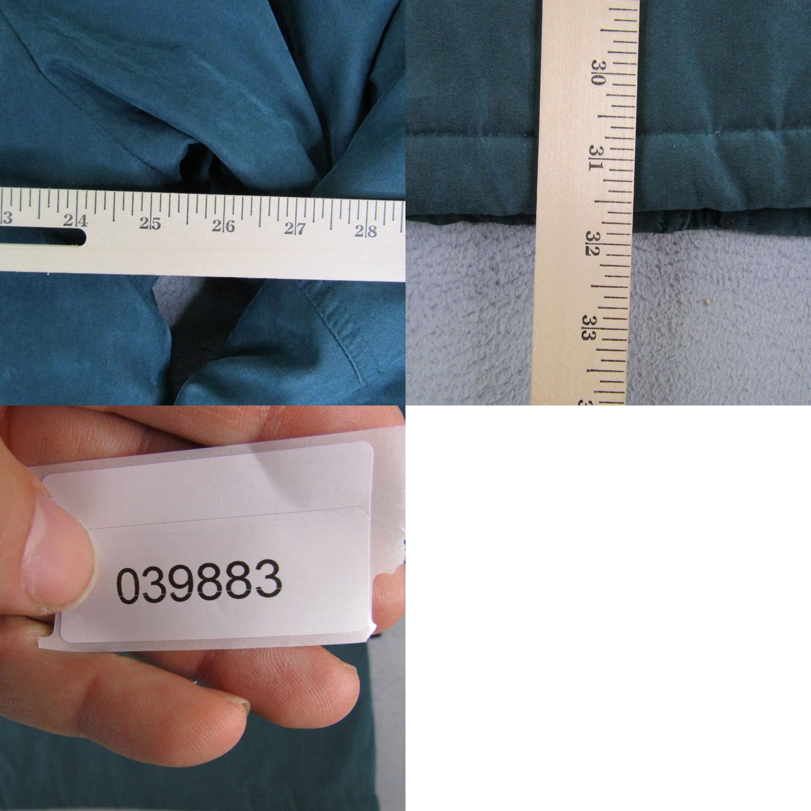 Mackintosh VINTAGE Mackintosh Jacket Womens XL Blue Turquoise Quilted Zip Puffer Jacket Insulated Lined Full Zip Pockets 90s Outdoor Mens Womens Girls? Size XL / US 12-14 / IT 48-50 - 8 Thumbnail