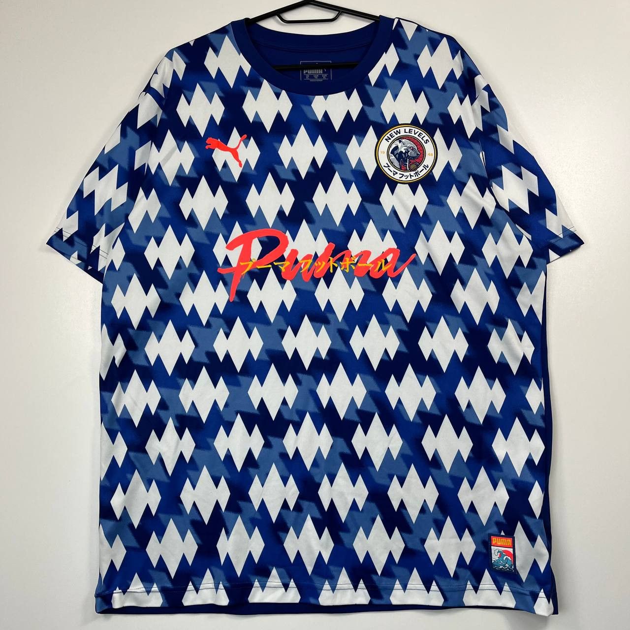 Puma Puma Graphic Soccer Jersey Blue Pattern Number 10 Footbal XL Size US XL / EU 56 / 4 - 1 Thumbnail