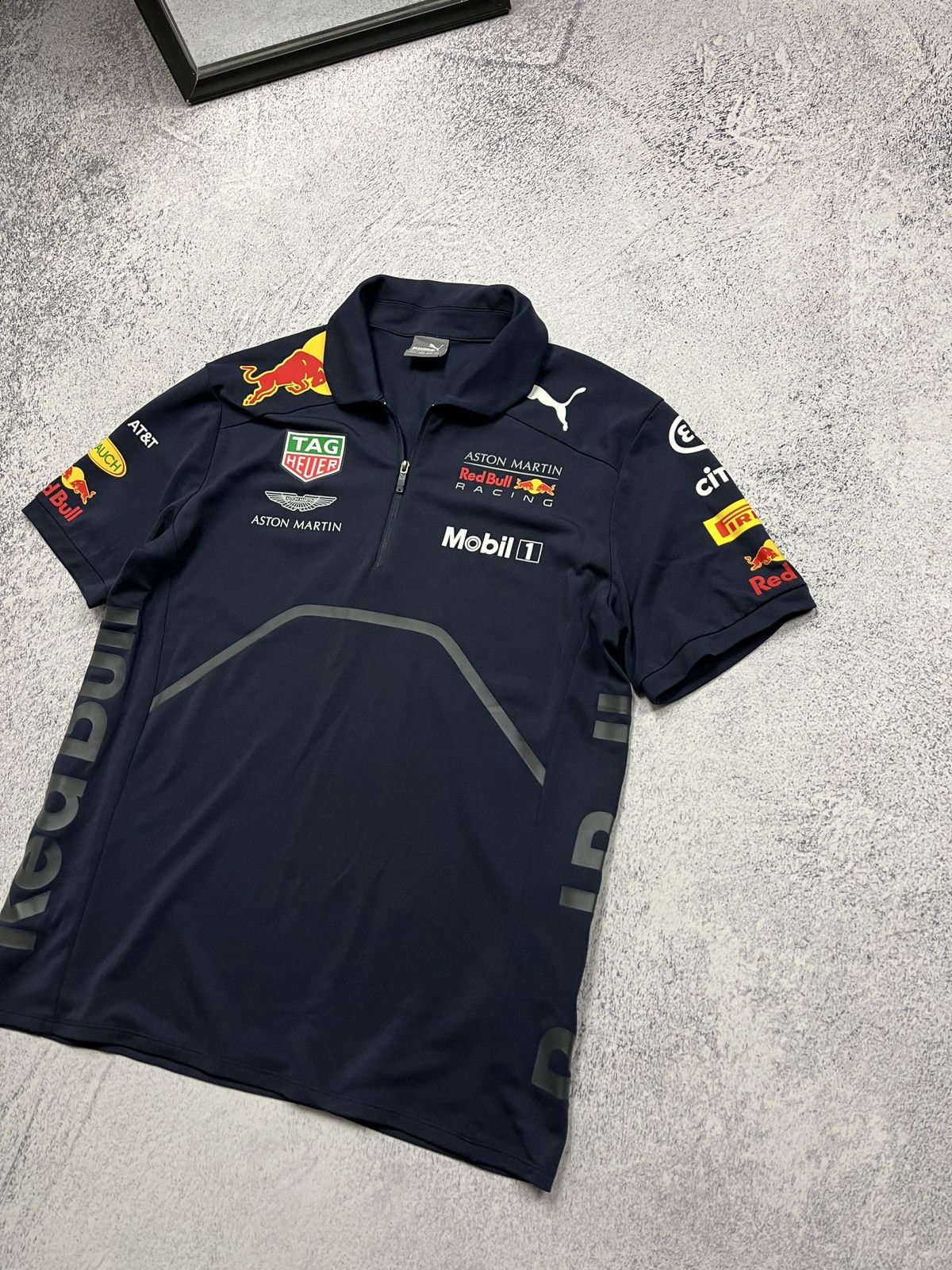 Puma × Red Bull Puma Red Bull Aston Martin Formula 1 Racing Polo T-Shirt Size US M / EU 48-50 / 2 - 5 Thumbnail