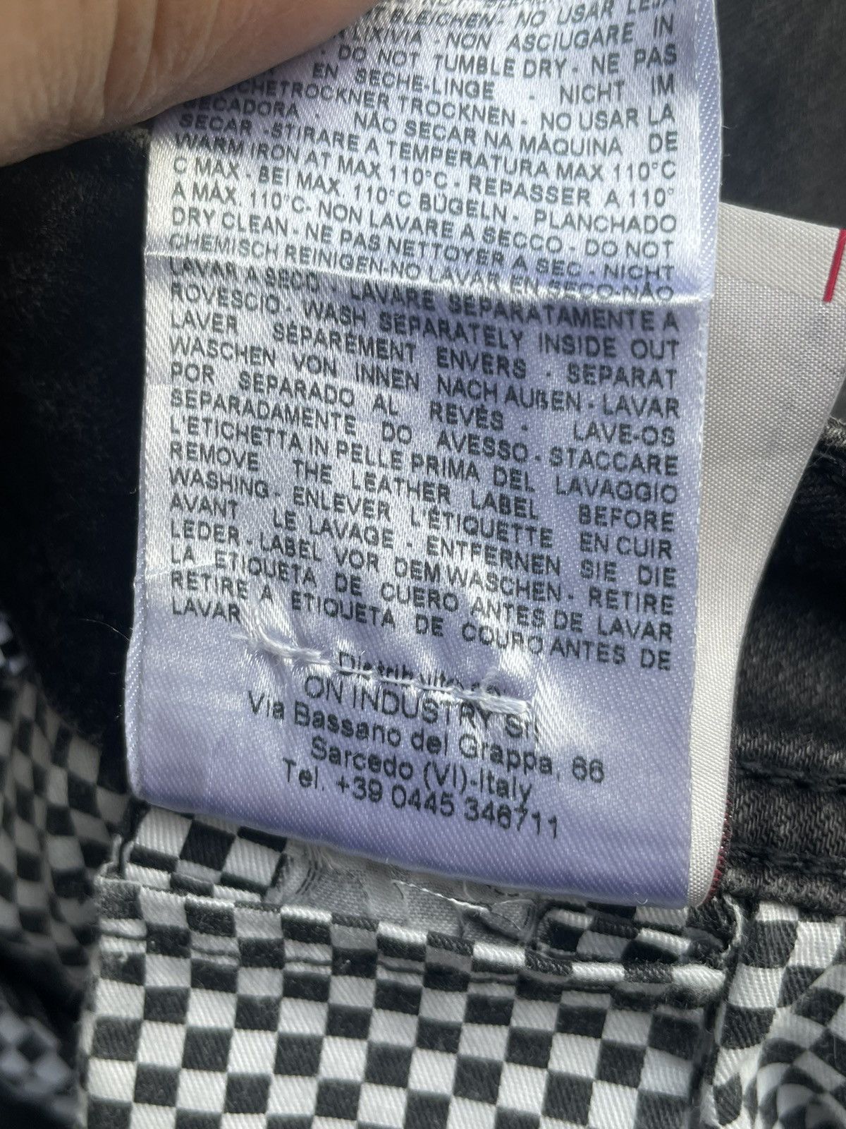 Designer Tramarossa black denim Size US 33 - 17 Thumbnail