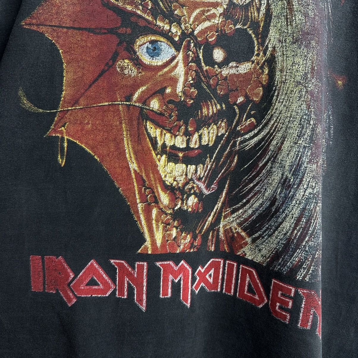Iron Maiden Iron Maiden USA Vintage 90s T-shirt A Real Live One Size US M / EU 48-50 / 2 - 9 Thumbnail