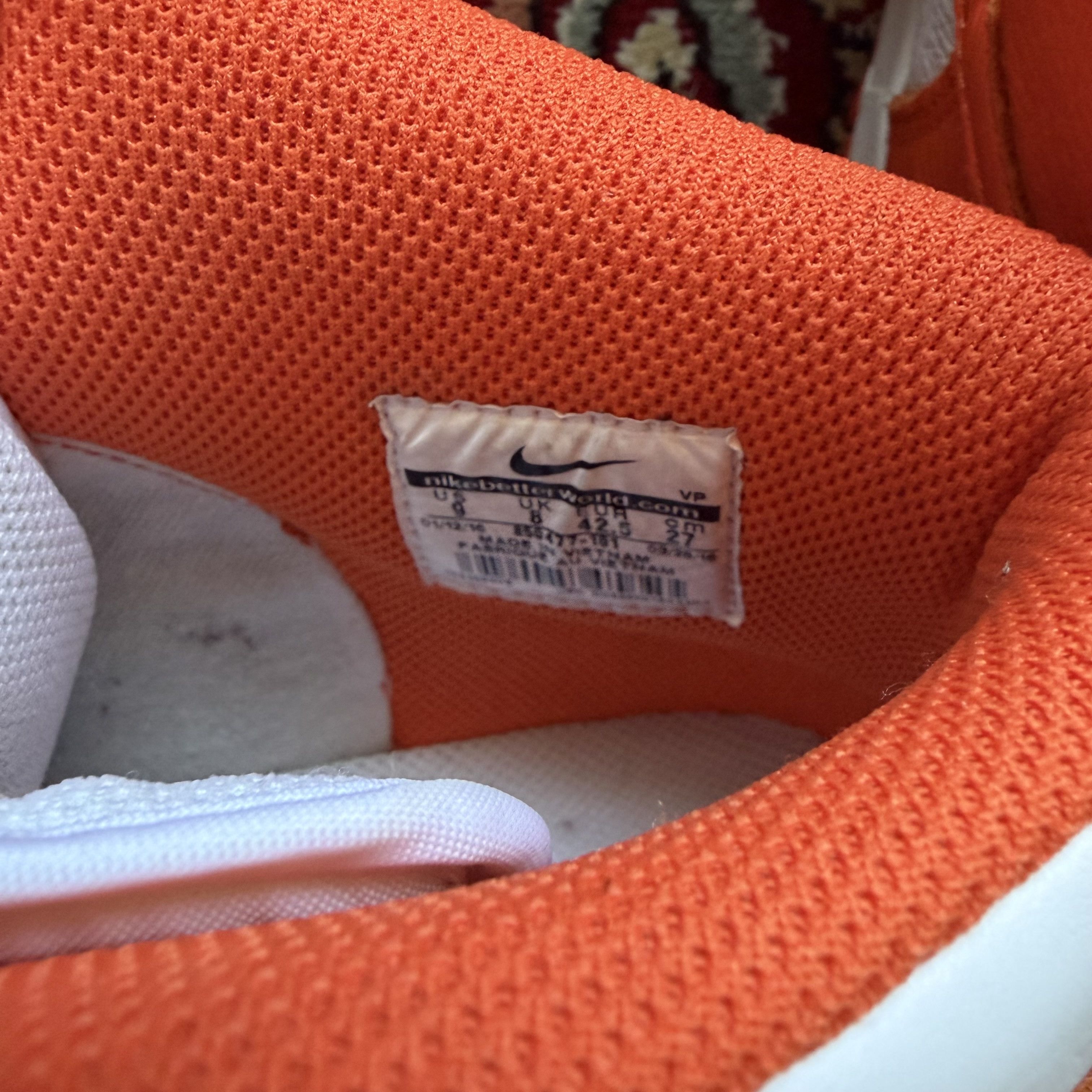 Nike Nike Dunk High Retro QS Syracuse Size US 9 / EU 42 - 6 Thumbnail