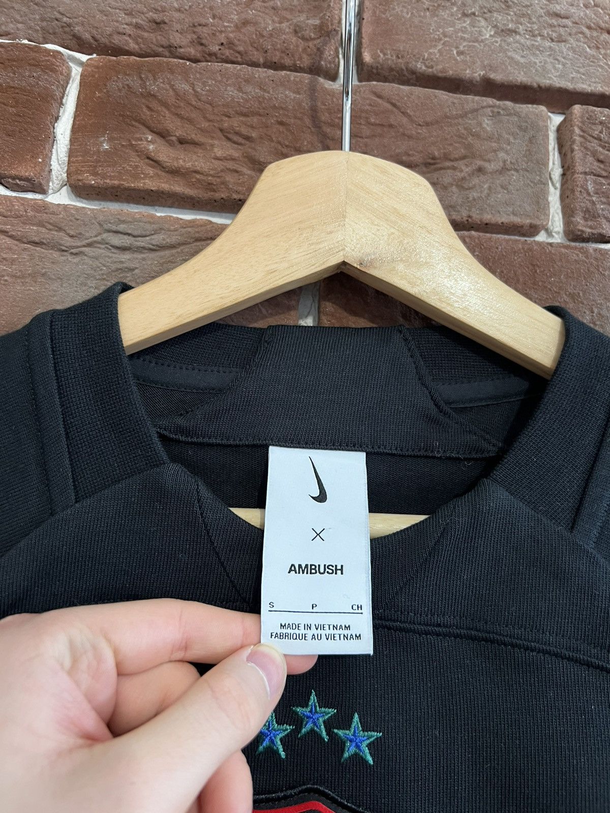 Ambush Design × Nike Rare Ambush Design Nike Soccer Jersey Hype Streetwear S Blac Size US S / EU 44-46 / 1 - 7 Thumbnail