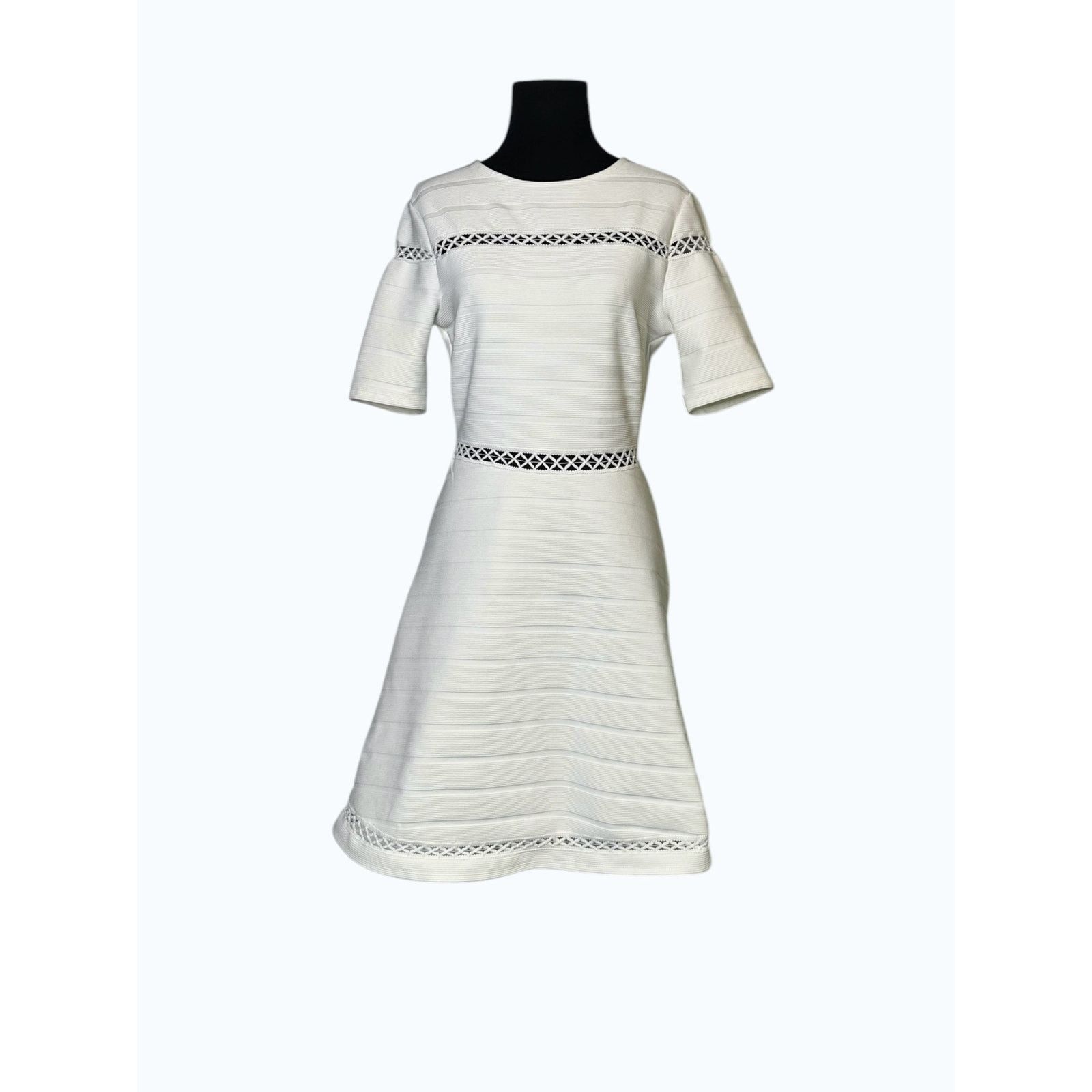 Topshop TOPSHOP white bandage skater mini dress size 6 Size M / US 6-8 / IT 42-44 - 17 Thumbnail