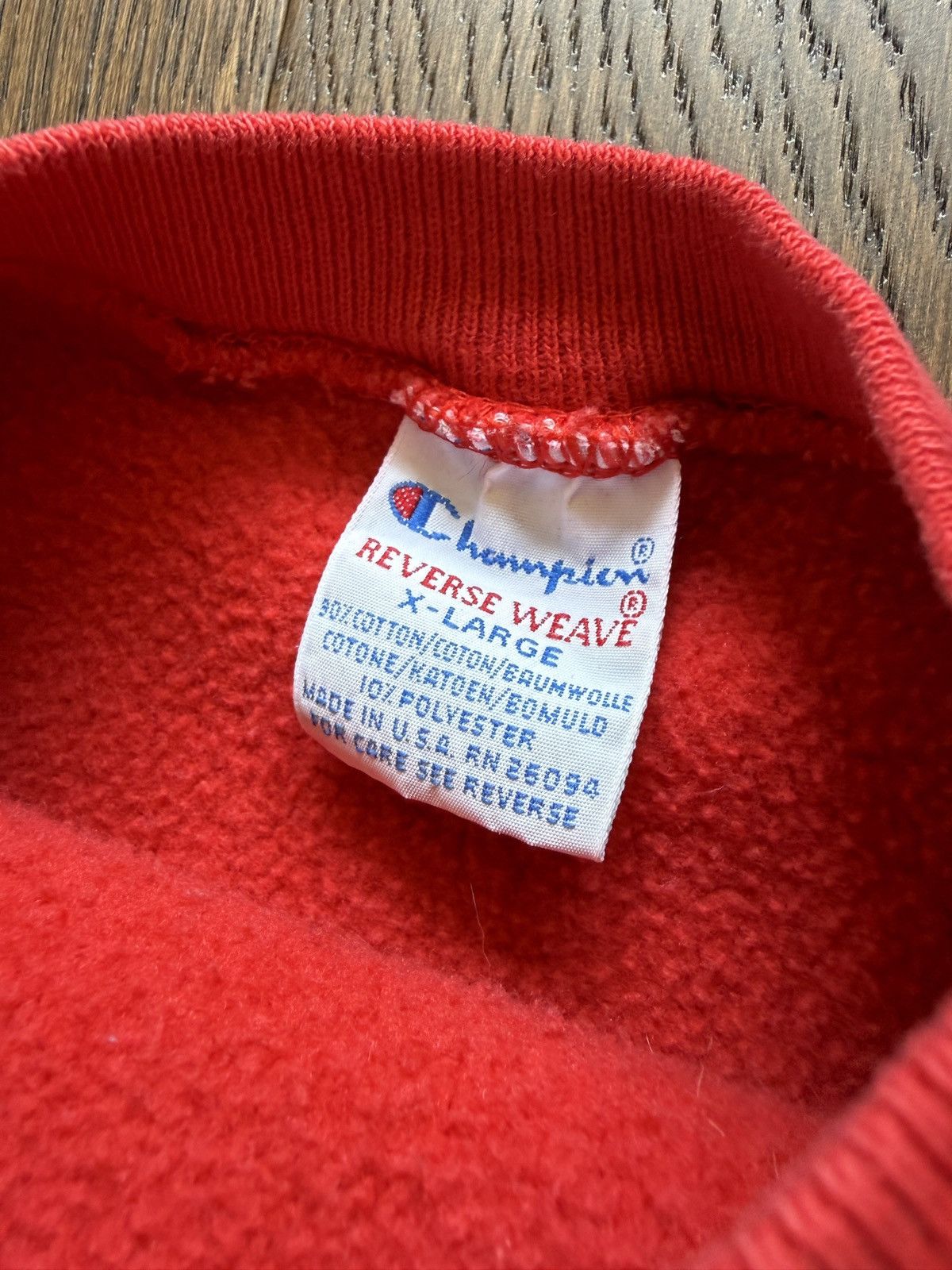 Champion Vintage 90s Champion Reverse Weave Crewneck Sweatshirt Size US XL / EU 56 / 4 - 2 Thumbnail