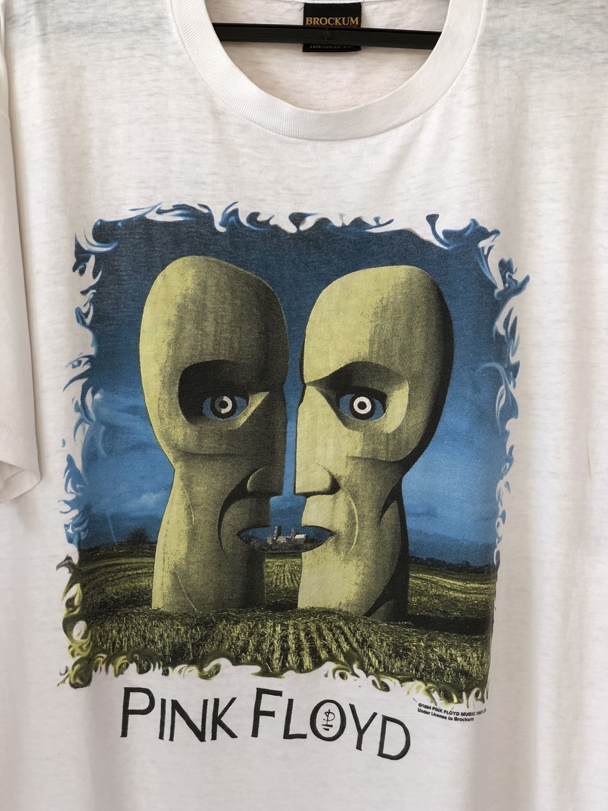 Band Tees × Pink Floyd × Vintage Vintage 90s PINK FLOYD Division Bell Tour Tee Size US XL / EU 56 / 4 - 3 Thumbnail